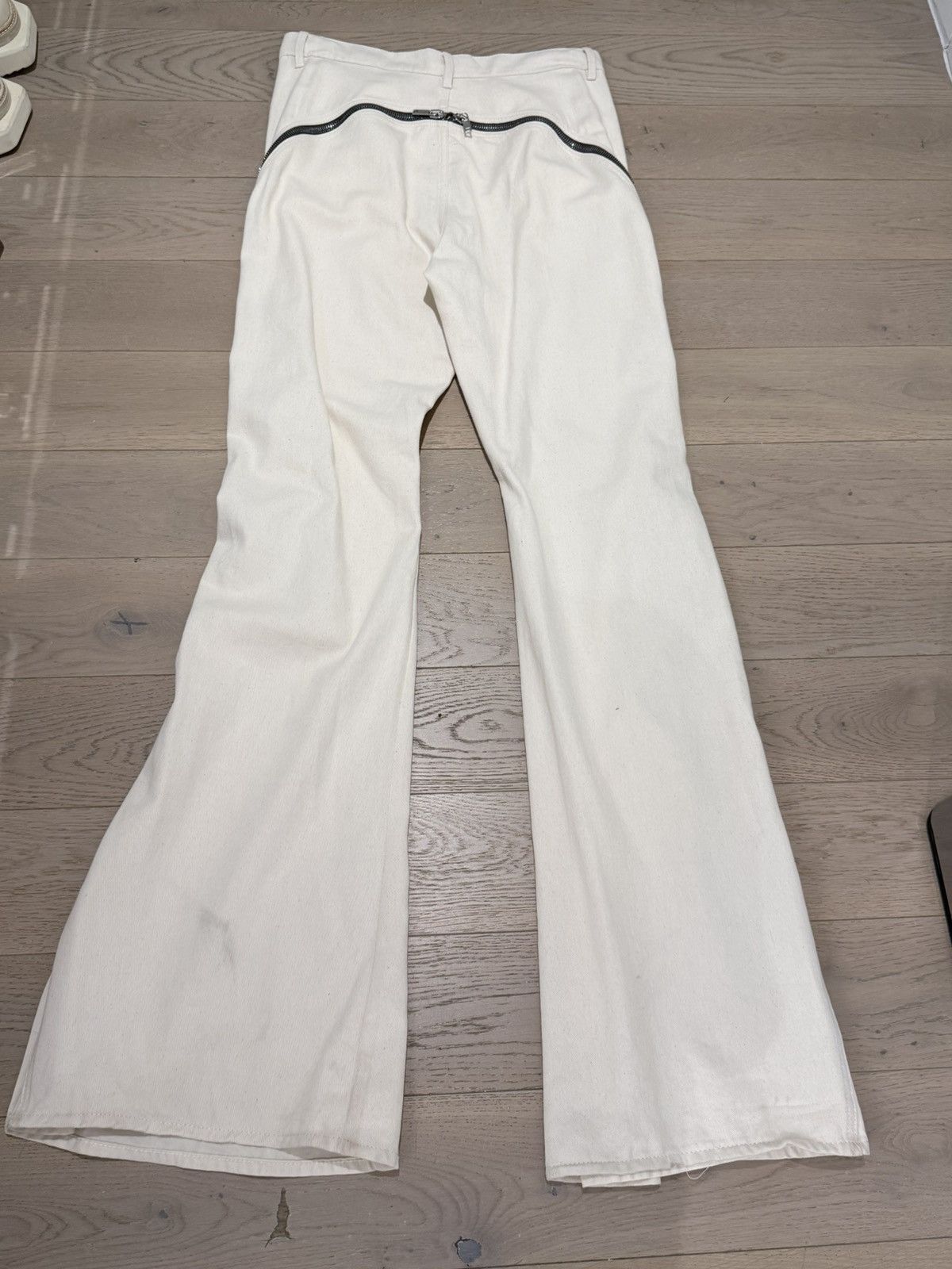 Rick Owens Bolan zipped pants boot cut in beige khaki Size US 30 / EU 46 - 3 Thumbnail