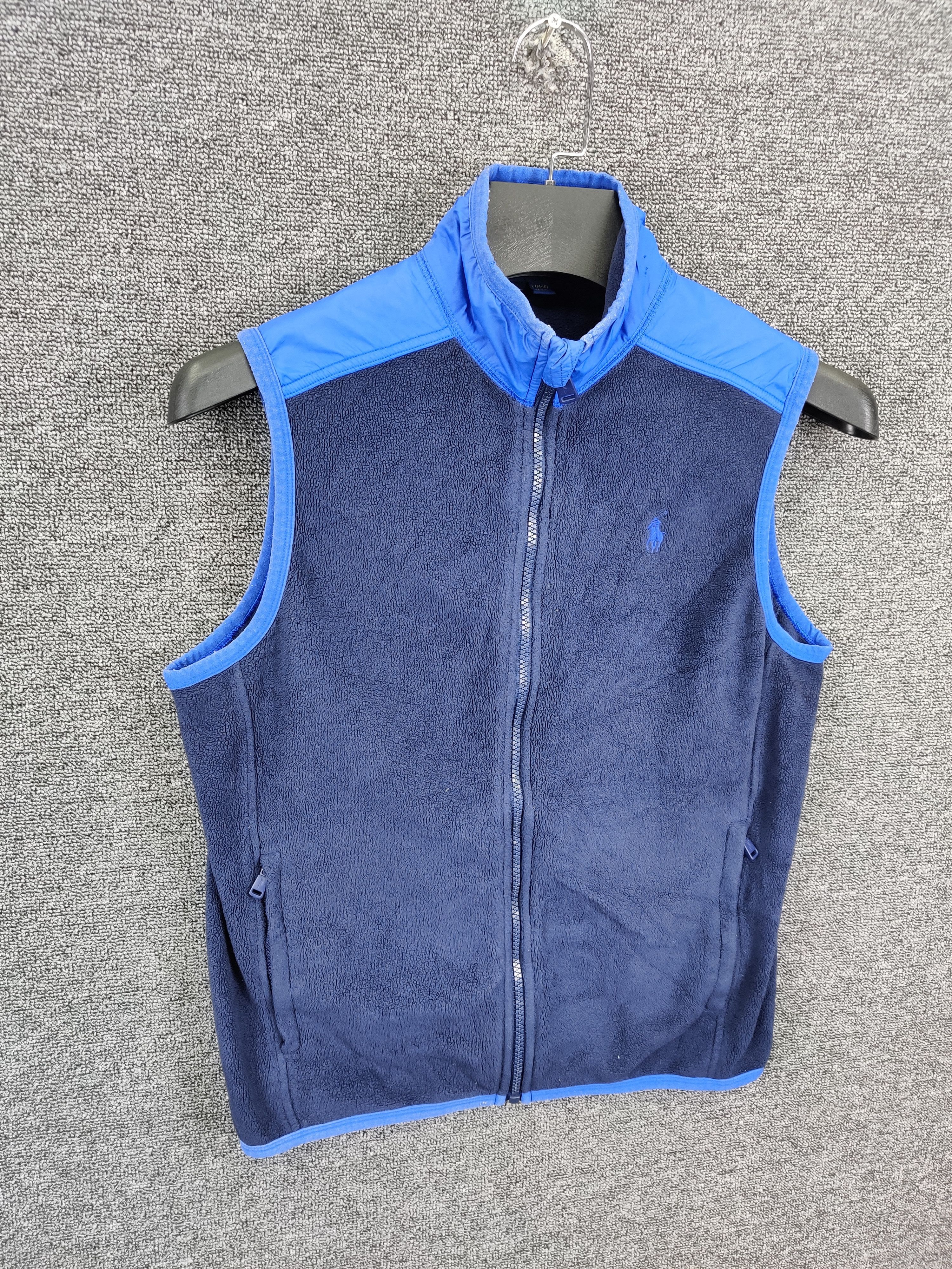 Polo Ralph Lauren Vintage Polo Ralph Lauren Fleece Vest Size US L / EU 52-54 / 3 - 3 Thumbnail