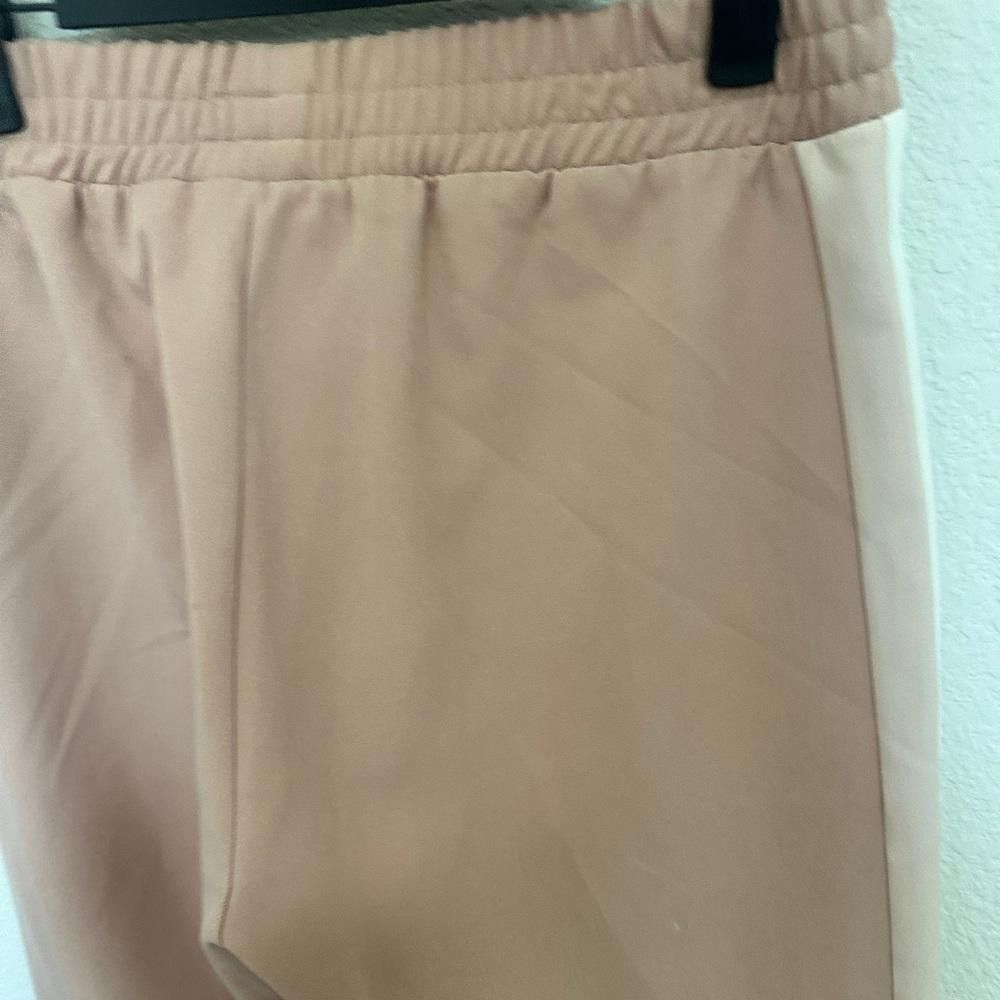 Zara ZARA Side Stripe Track Pant Jogger Millennial Pink White XS Size 26" / US 2 / IT 38 - 8 Thumbnail