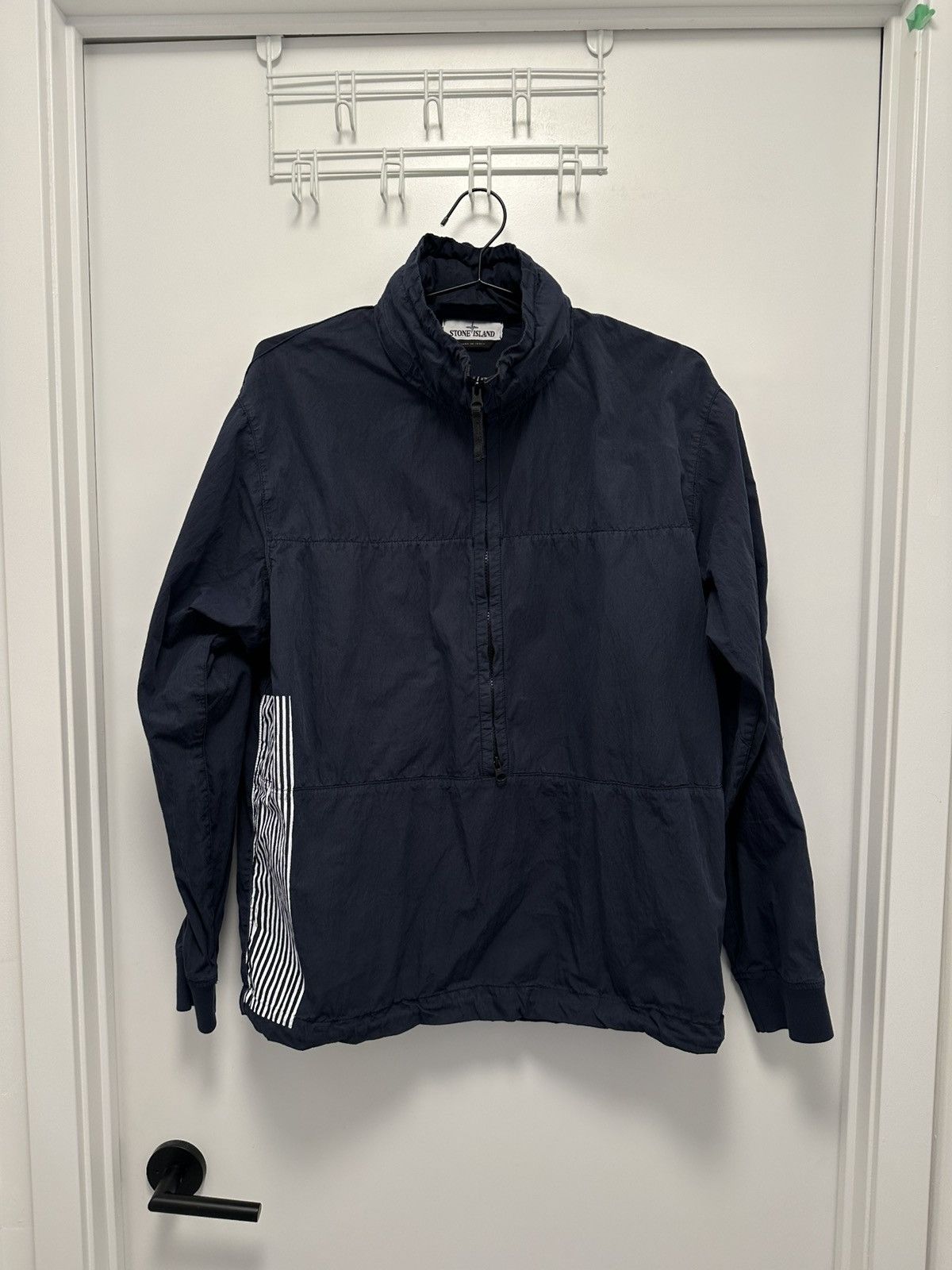 Stone Island Stone Island Marina 50 Fili Folded Marina Print Smock Size US L / EU 52-54 / 3 - 3 Thumbnail