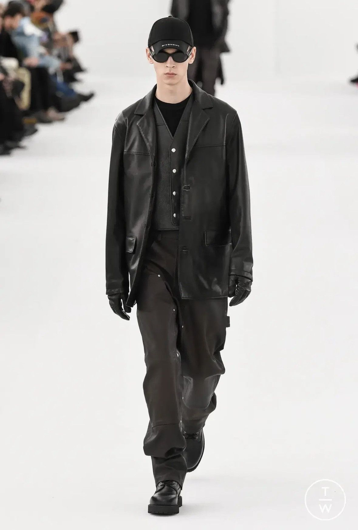 Givenchy Givenchy 23FW Leather blazer Size US M / EU 48-50 / 2 - 2 Thumbnail