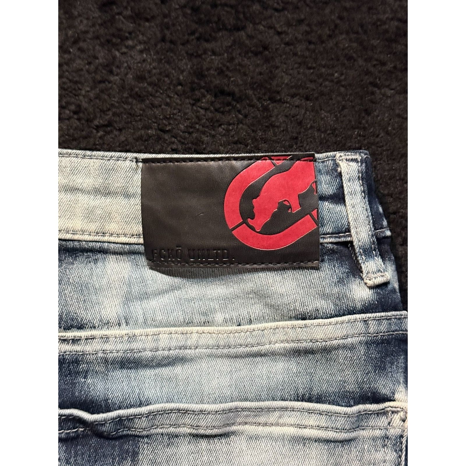 Ecko Unltd. Ecko Unltd Skinny Jeans Distressed Denim Size 32x32 Mens Y2K Size US 32 / EU 48 - 10 Thumbnail