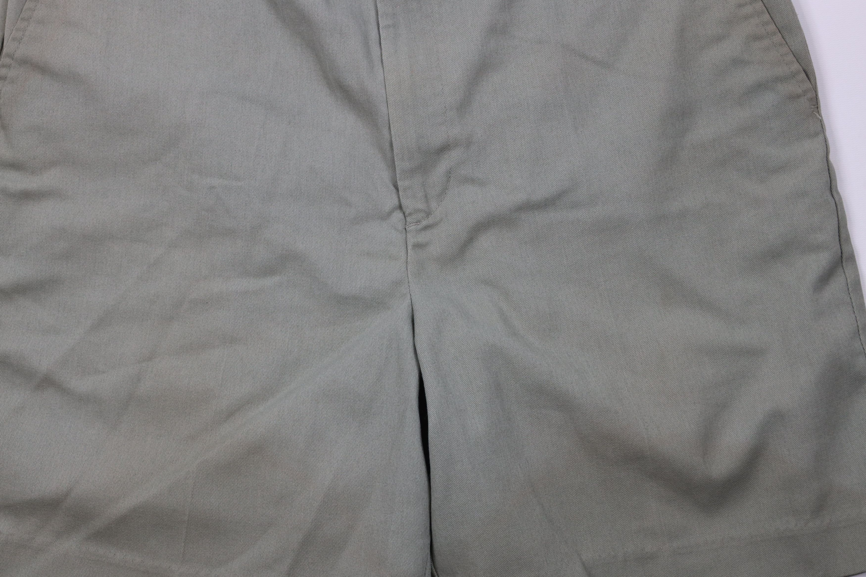 Vintage Vintage 90s Streetwear Above Knee Chino Golf Shorts Green Size US 34 / EU 50 - 3 Thumbnail