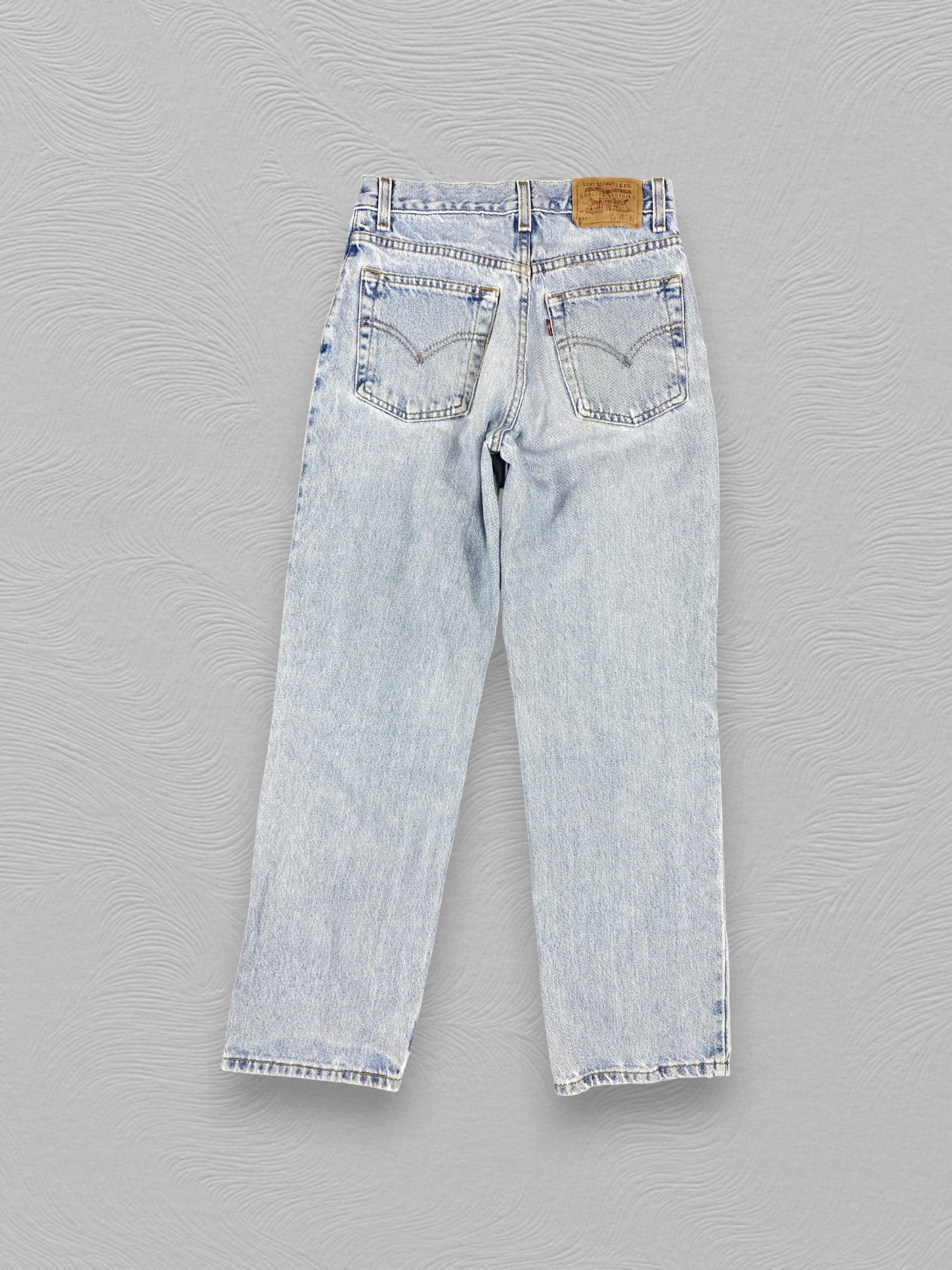 Levi's Light Blue Wash Vintage Levi's 550 25x27 Denim -SJ028 Size US 26 / EU 42 - 2 Thumbnail