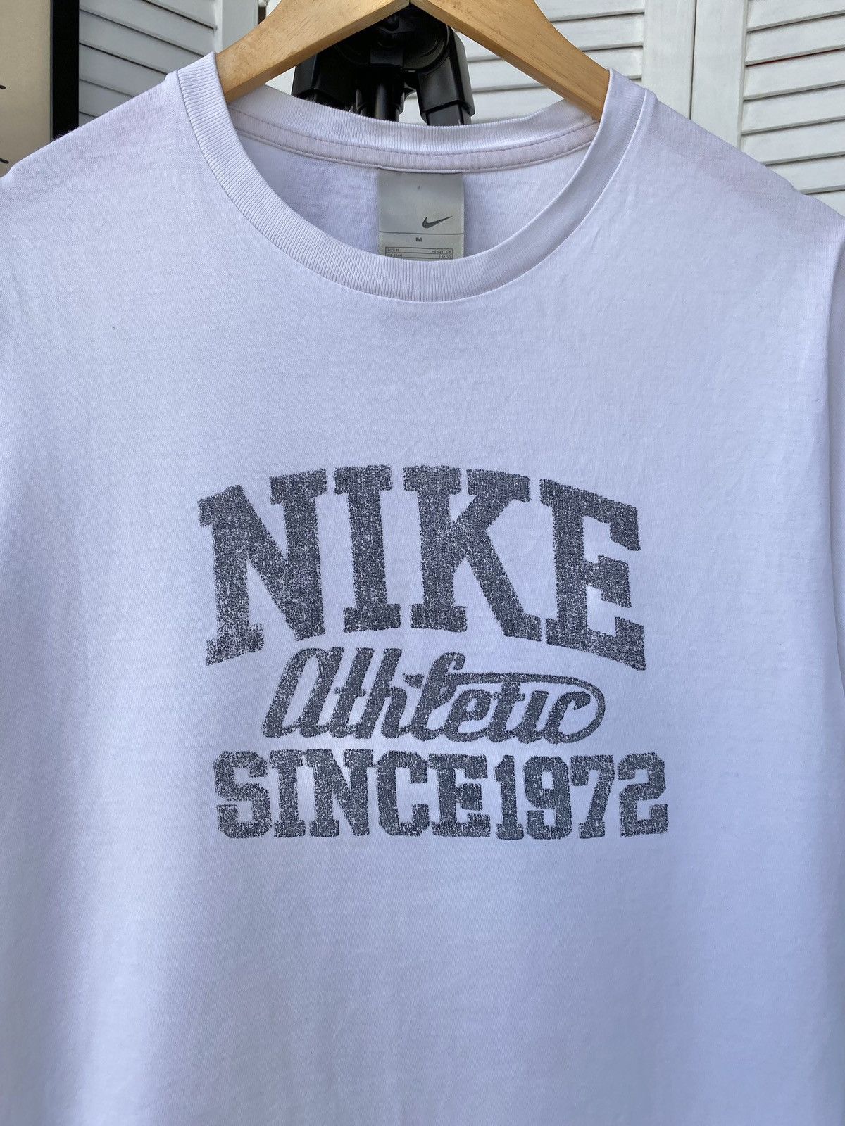 Nike × Vintage Nike Vintage Big Retro Logo Tee Shirt Y2K Size US M / EU 48-50 / 2 - 6 Thumbnail