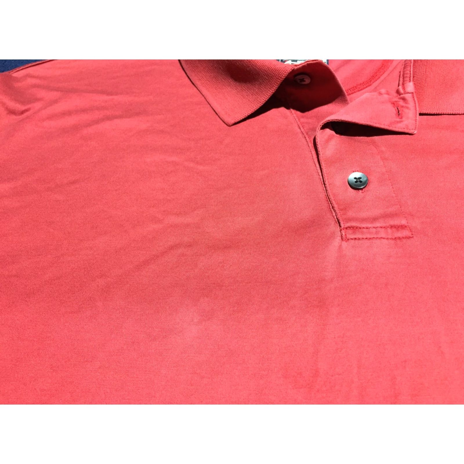 Vintage AHEAD AUTHENTICS Men's XL Polo Shirt Golf Breathable Cotton Short Sleeve Red Size US XL / EU 56 / 4 - 2 Thumbnail