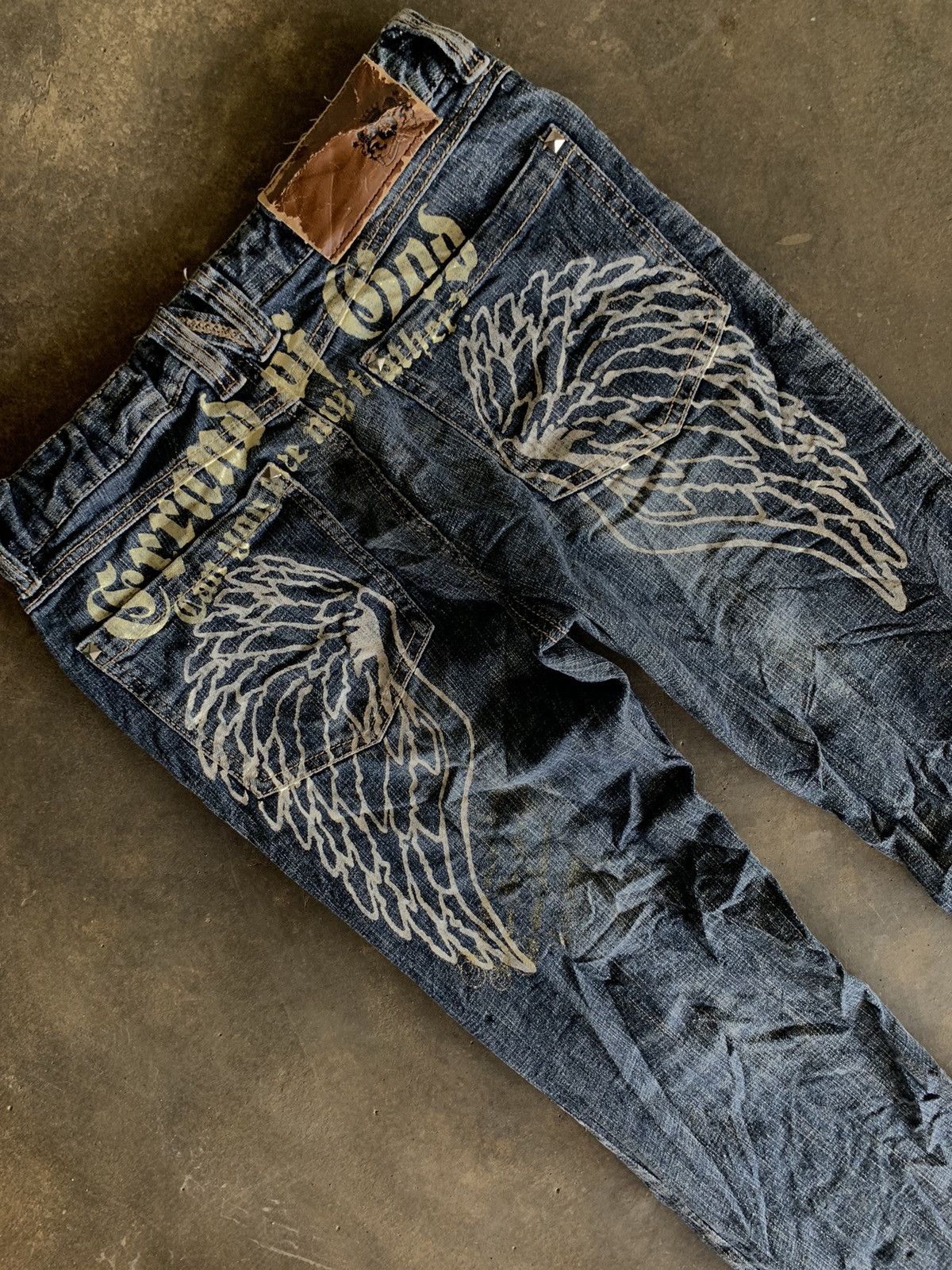 14th Addiction SIUBE RN IFSIXWASNINE DENIM PANTS Size US 27 - 2 Thumbnail