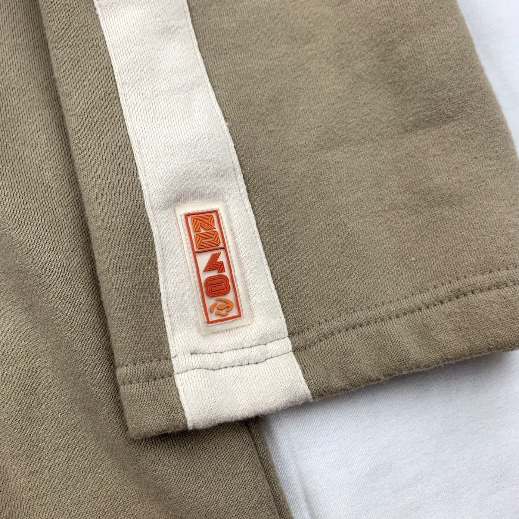 Vintage VINTAGE Raider Competition Sweatshirt Adult Large Tan Quarter Zip Pullover Y2K 90s Grunge Skater Mens Brown Solid Zip Collared Pattern Vintage Mens L Size US L / EU 52-54 / 3 - 2 Thumbnail