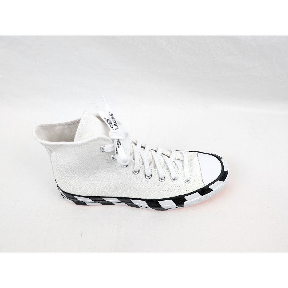 Converse × Off-White o1rshd1 DUP / Unisex Chuck 70 Hi-Top Sneakers in White/Cone Size US 8 / EU 41 - 2 Thumbnail