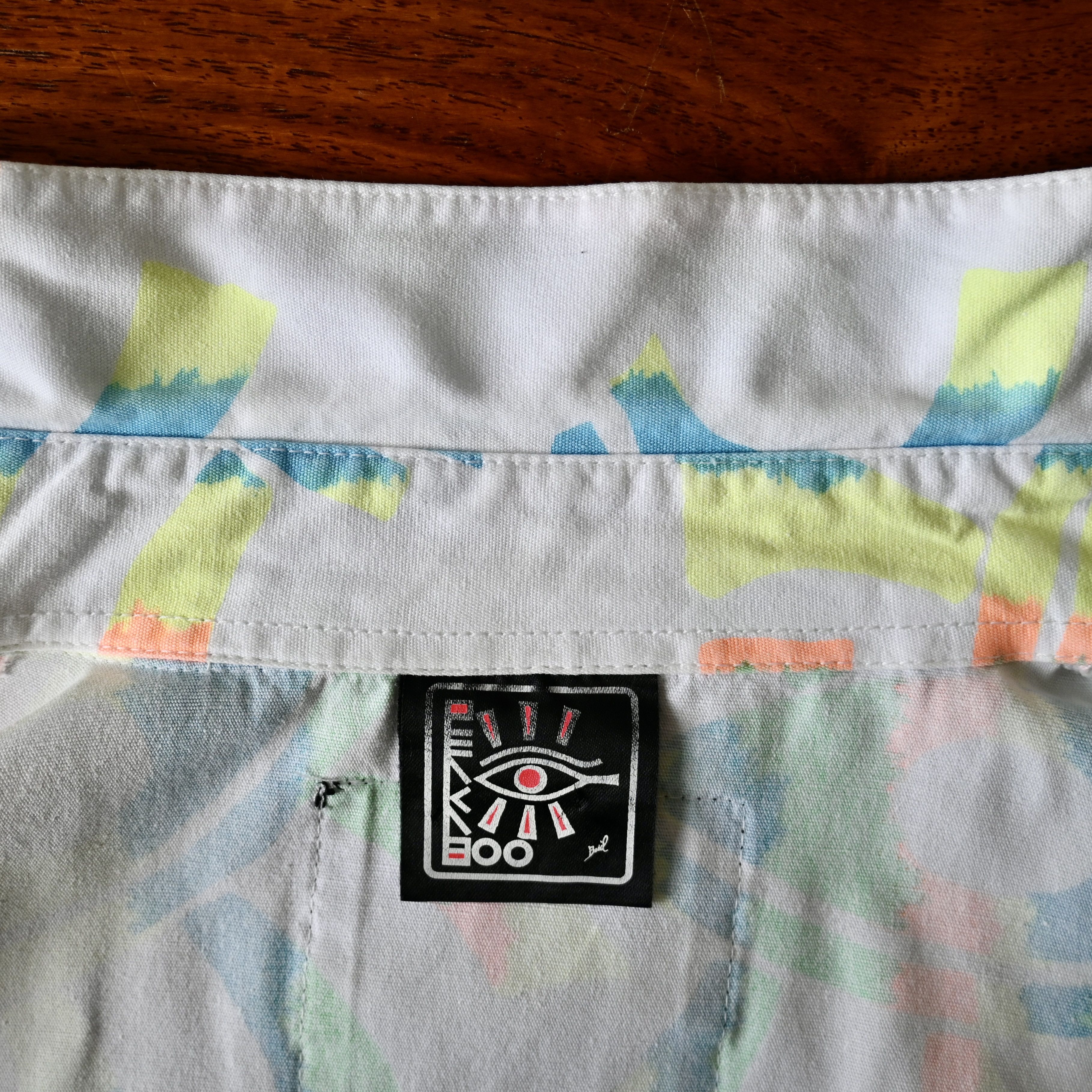Japanese Brand VTG 1980-1990s PEAKABOO cotton Hawaiian shirt Size US L / EU 52-54 / 3 - 10 Thumbnail