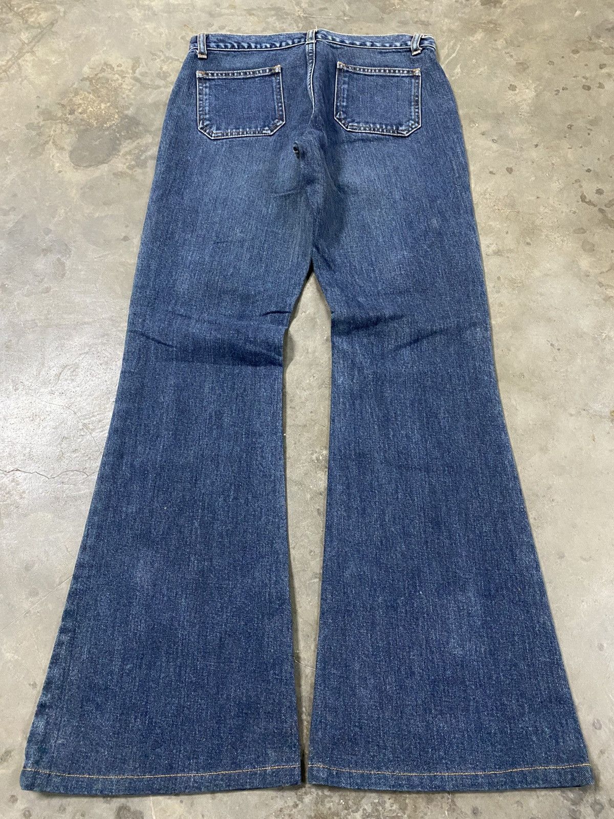 If Six Was Nine × Japanese Brand × Le Grande Bleu (L.G.B.) Super Flare Jeans Japan C-Seventeen Flared @254 Size US 29 - 9 Thumbnail