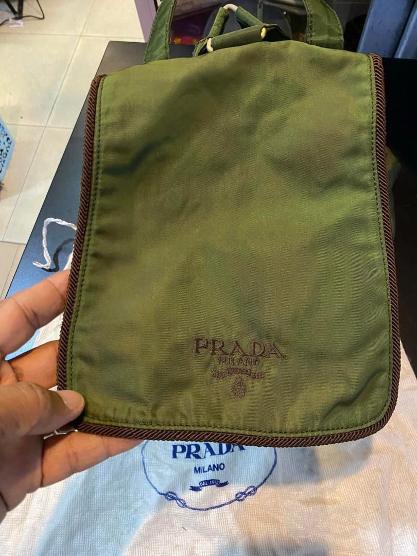 Prada Vintage Prada Nylon Backpack Size ONE SIZE - 3 Thumbnail