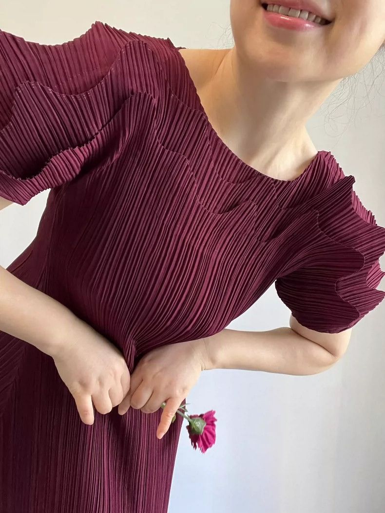 Issey Miyake Issey Miyake size:3 Black mainline dress Size S / US 4 / IT 40 - 3 Thumbnail