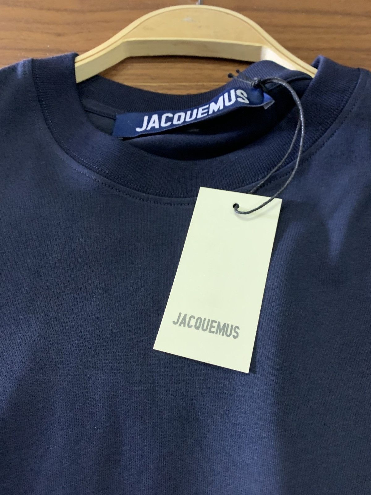 Jacquemus Jacquemus FW24 'mèru' Blue T-shirt With Fisherman Print Size US S / EU 44-46 / 1 - 4 Thumbnail