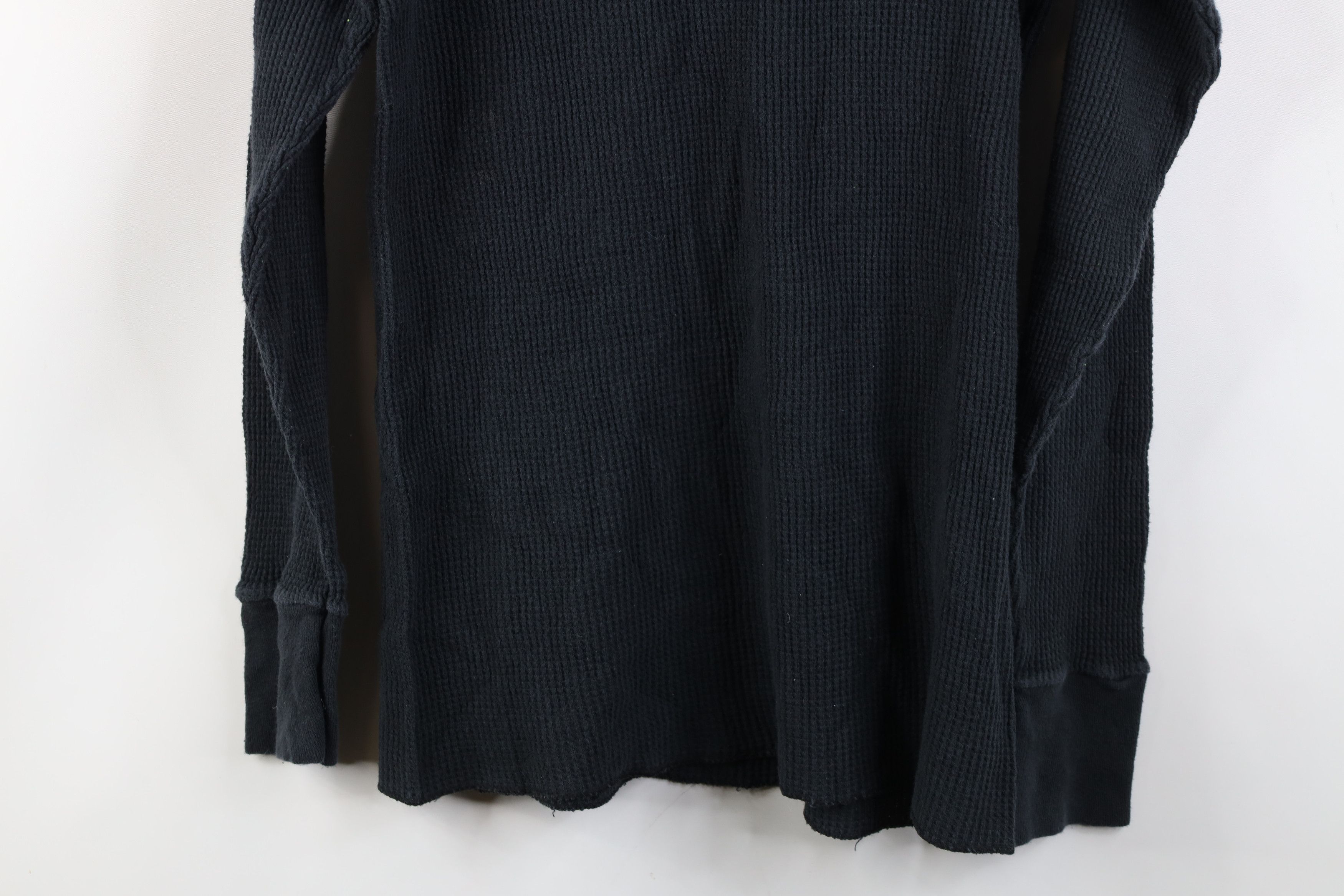 Vintage Vintage Y2K Streetwear Waffle Knit Long Sleeve T-Shirt Size US M / EU 48-50 / 2 - 14 Thumbnail