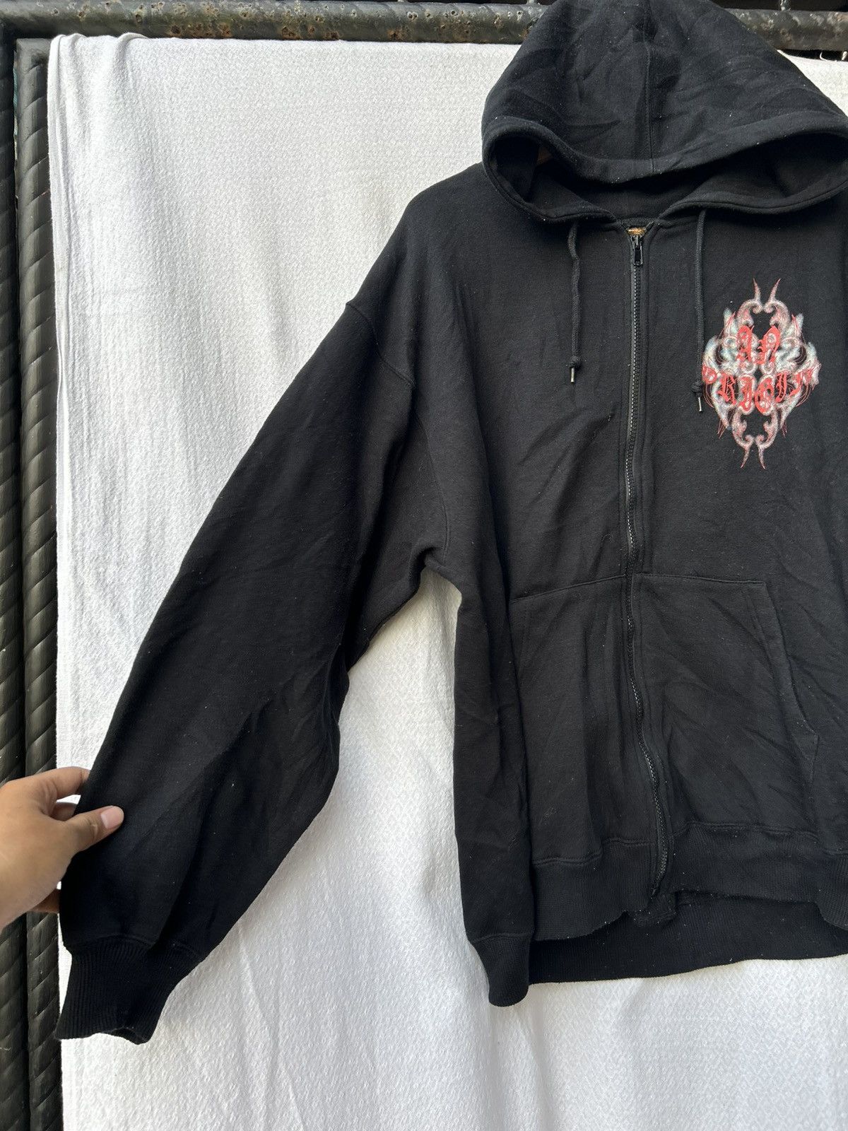14th Addiction × 20471120 × Japanese Brand Japanese Tribal Poem Zip Hoodie Ifsixwasnine Kmrii Styled Size US XL / EU 56 / 4 - 3 Thumbnail