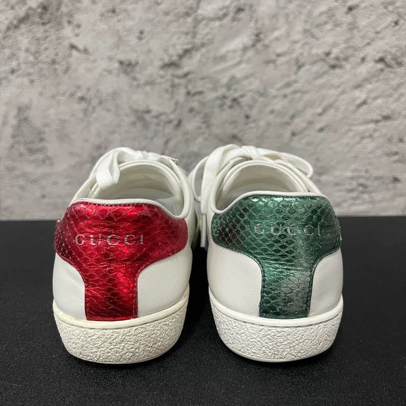 Gucci Gucci Bee White Sneakers Size 35-2505 Size US 4.5 / IT 34.5 - 3 Thumbnail