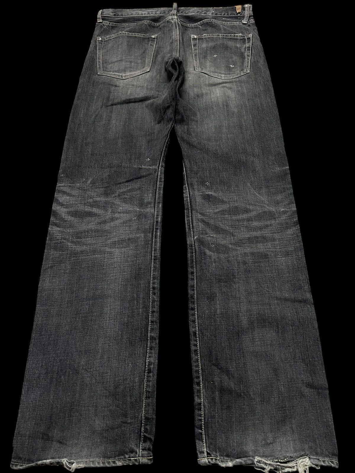 If Six Was Nine × Japanese Brand × Spellbound 💥90’s💥Vintage Spellbound Distress Mud Wash Faded Jean Japan Size US 32 / EU 48 - 2 Thumbnail