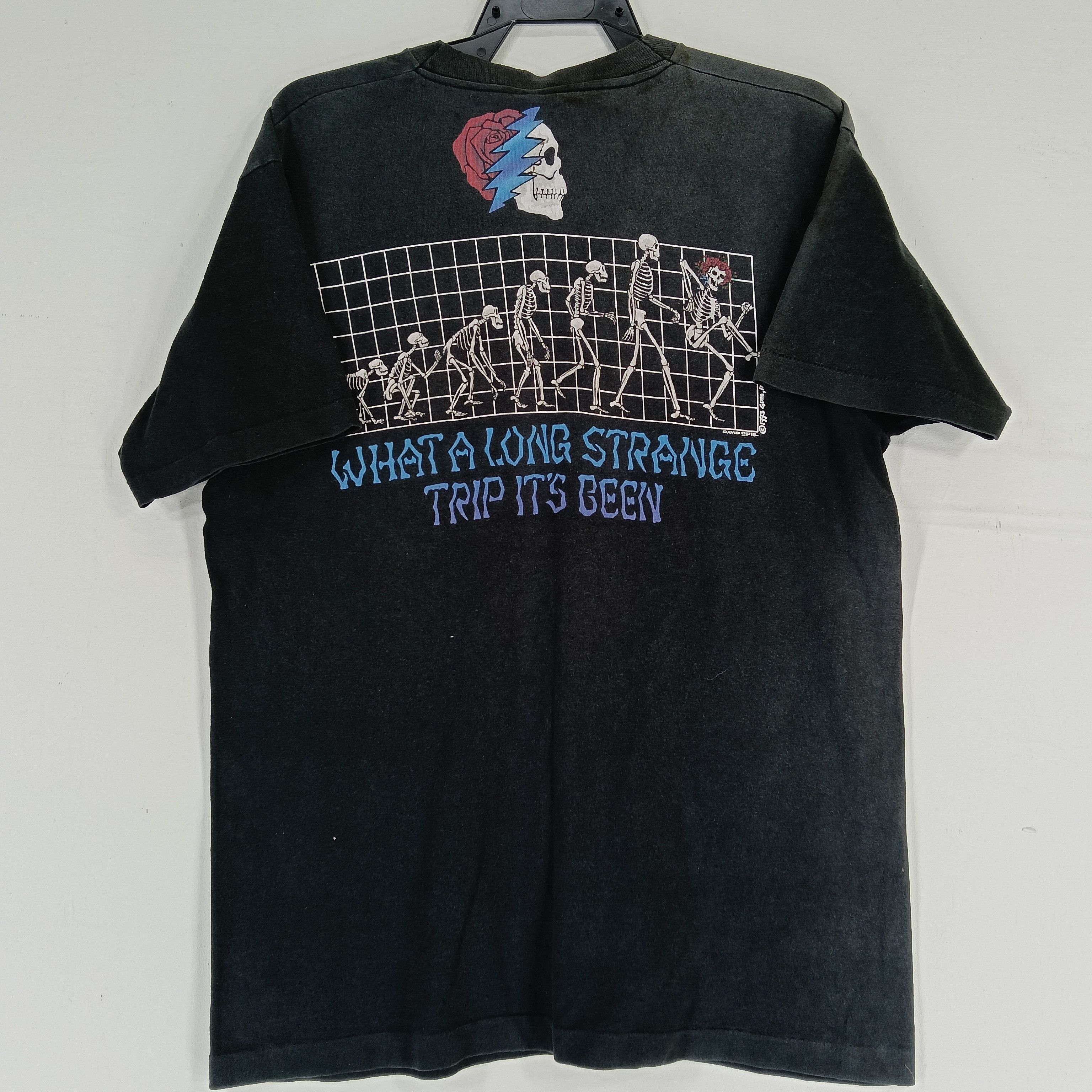 Vintage Vintage 90's Rare Grateful Dead Large Black T-shirt Size US L / EU 52-54 / 3 - 3 Thumbnail