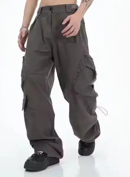 Jean Cargo Pants - "Parachute" Style Pants Size US 34 / EU 50 - 2 Thumbnail