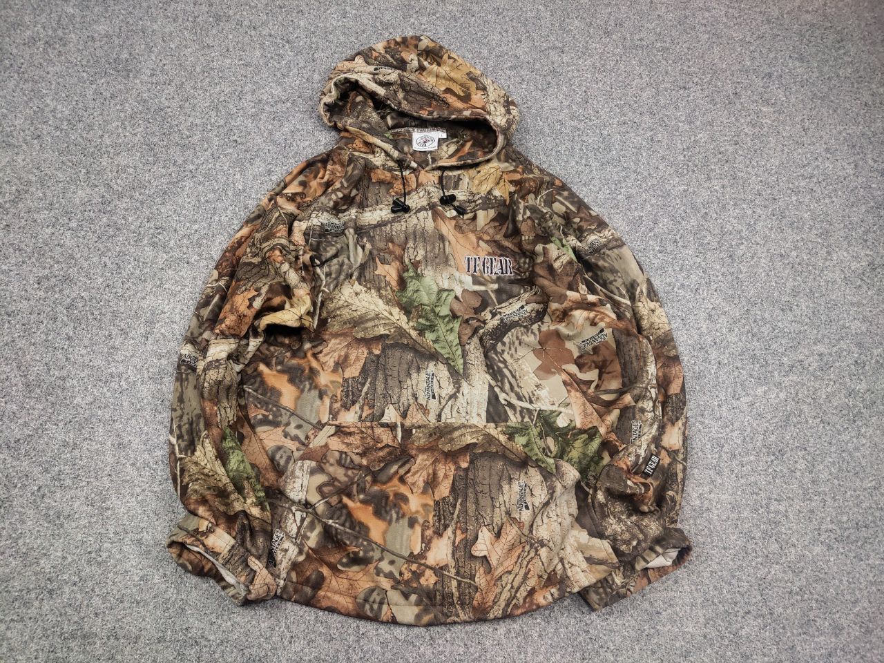 Realtree Vintage Realtree total fishing gear Light Fleece hoodie Y2K Size US L / EU 52-54 / 3 - 3 Thumbnail