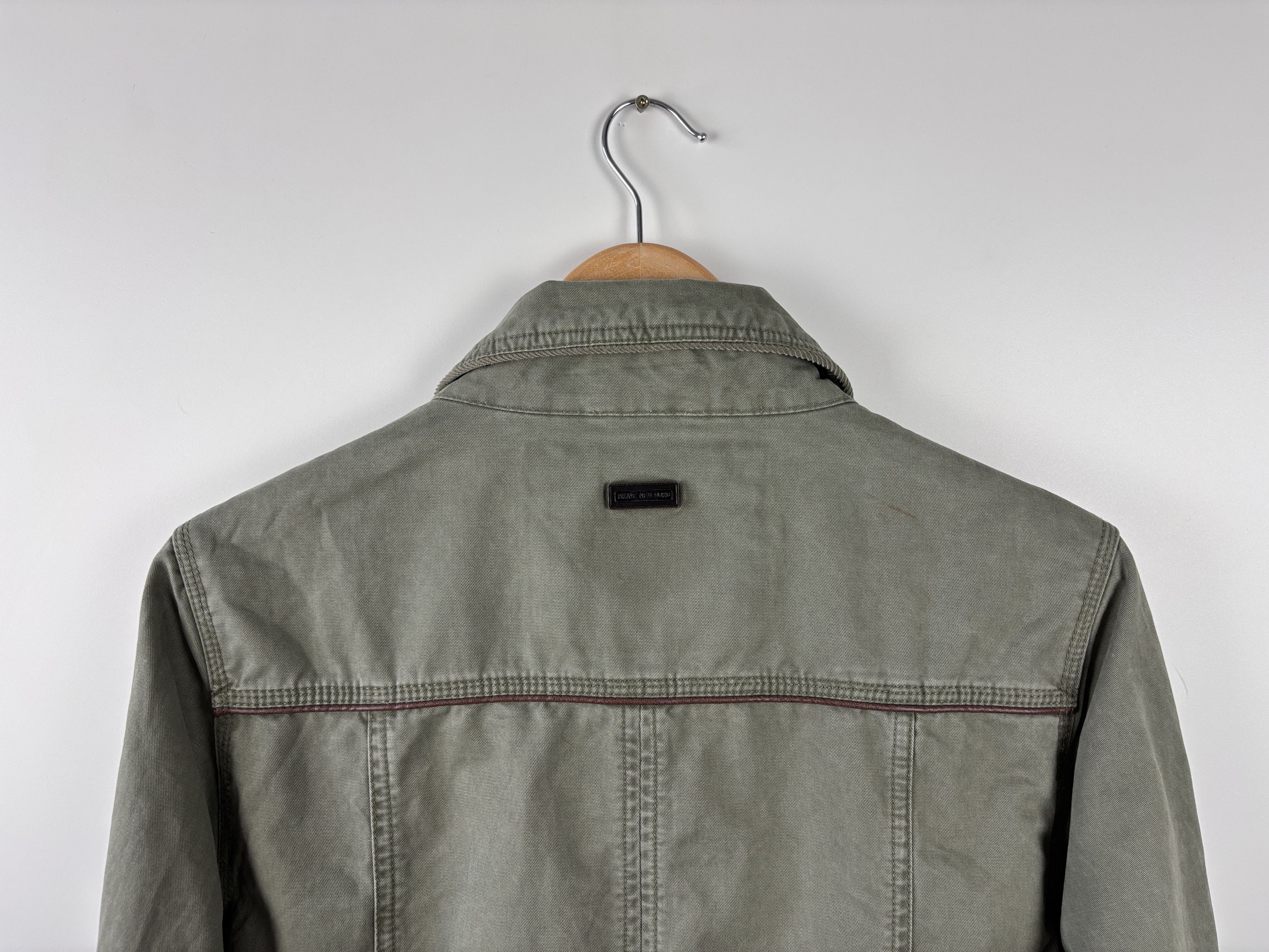 Naketano Womens Naketano Full Zip Jacket Khaki Size L Size L / US 10 / IT 46 - 6 Thumbnail