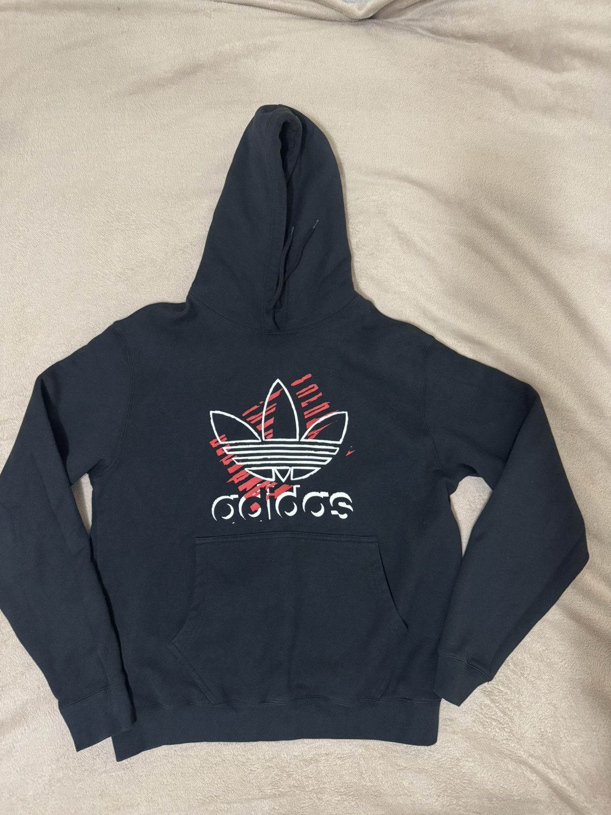Adidas Adidas Black Hoodie Size US L / EU 52-54 / 3 - 1 Thumbnail