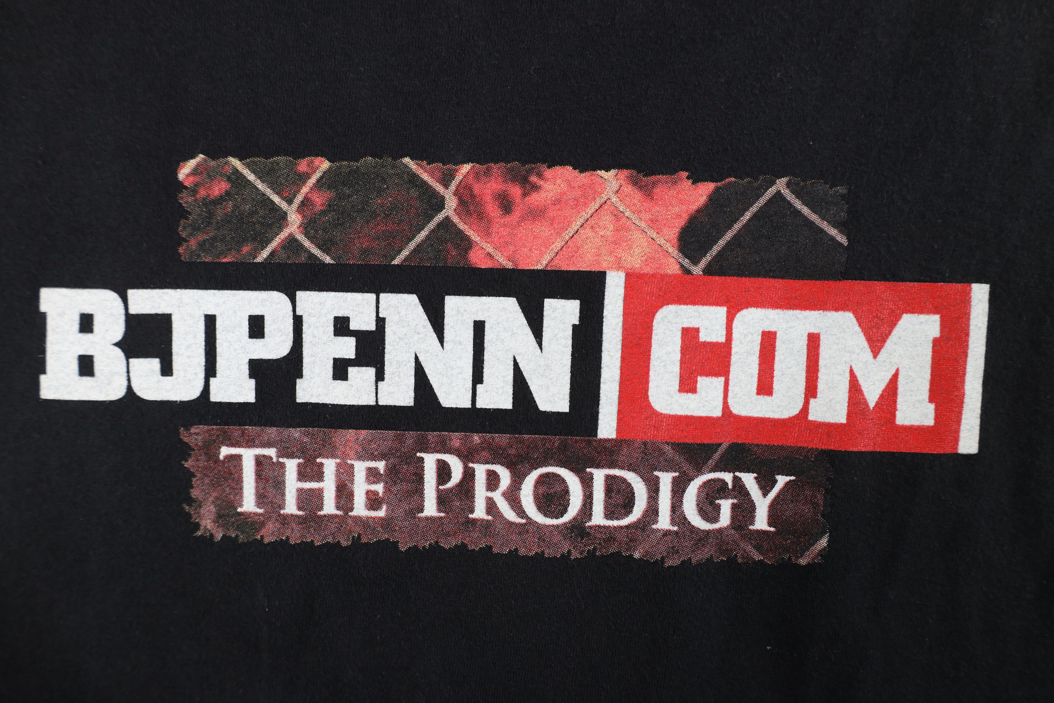 Vintage Vintage Y2K BJ Penn The Prodigy Team Hawaii T-Shirt Black Size US XL / EU 56 / 4 - 5 Thumbnail