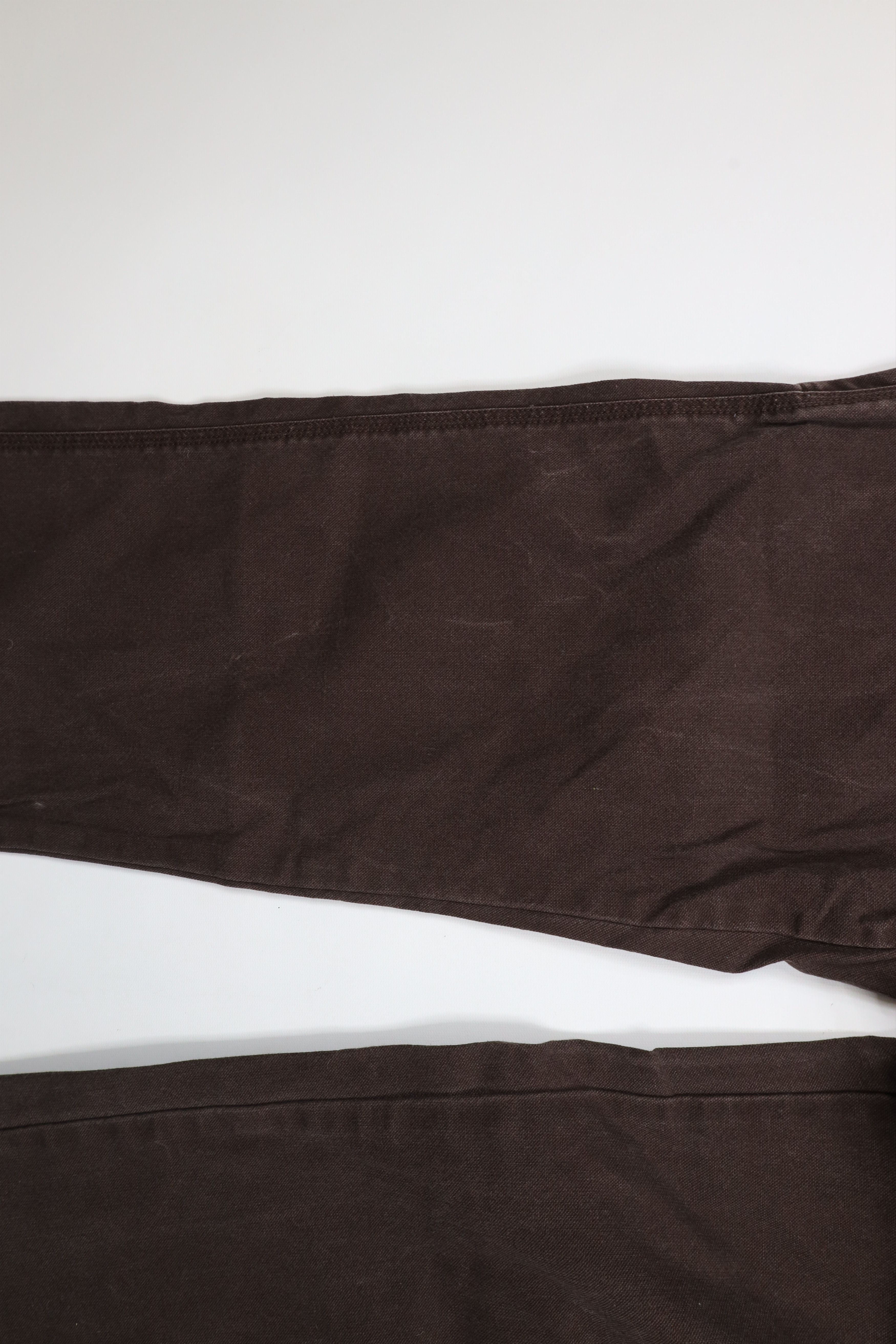 Vintage Vintage Y2K Streetwear Wide Leg Canvas Dungaree Pants Brown Size US 42 / EU 58 - 6 Thumbnail