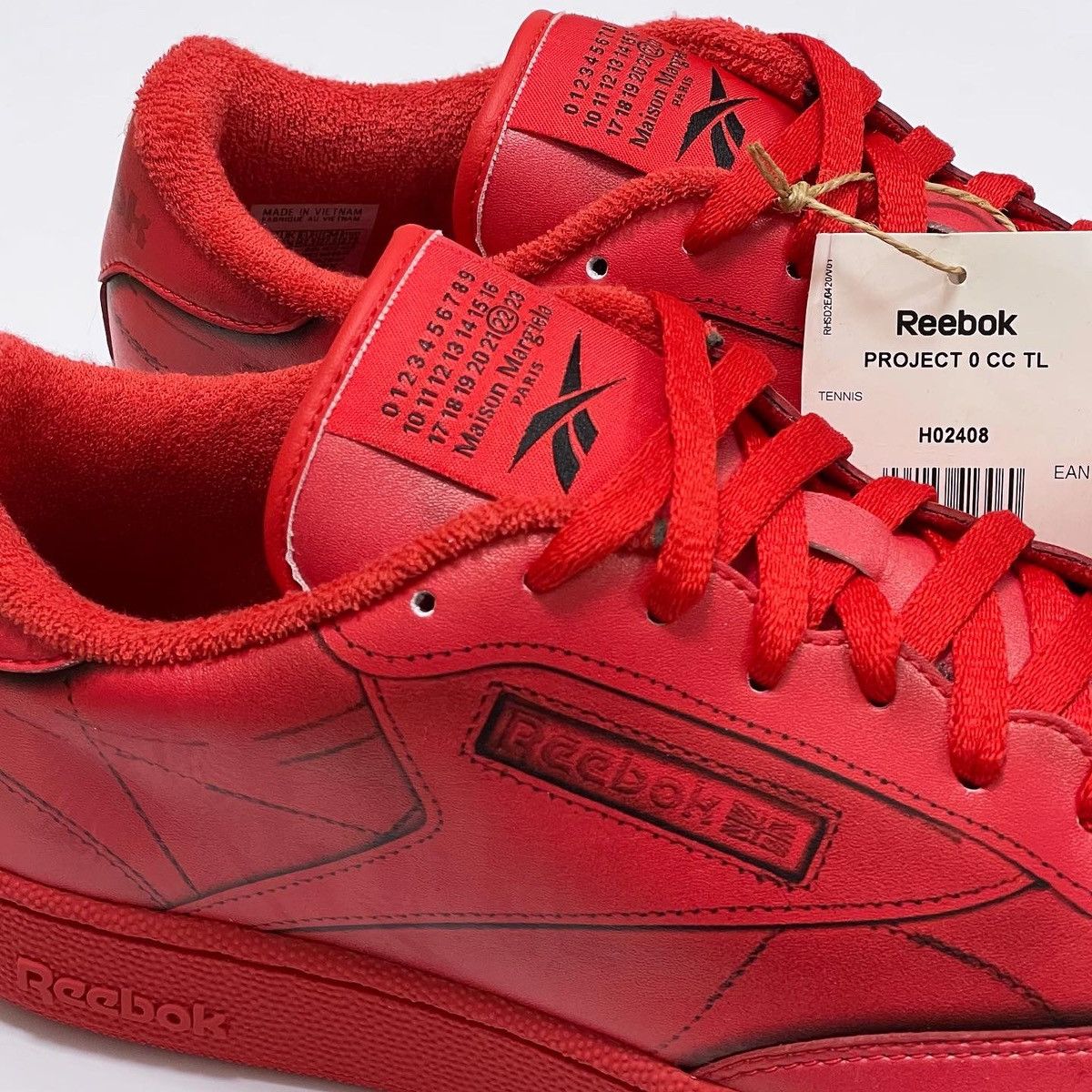 Maison Margiela × Reebok Maison Margiela X Reebok Classic Sneakers Club C Size US 9.5 / EU 42-43 - 7 Thumbnail