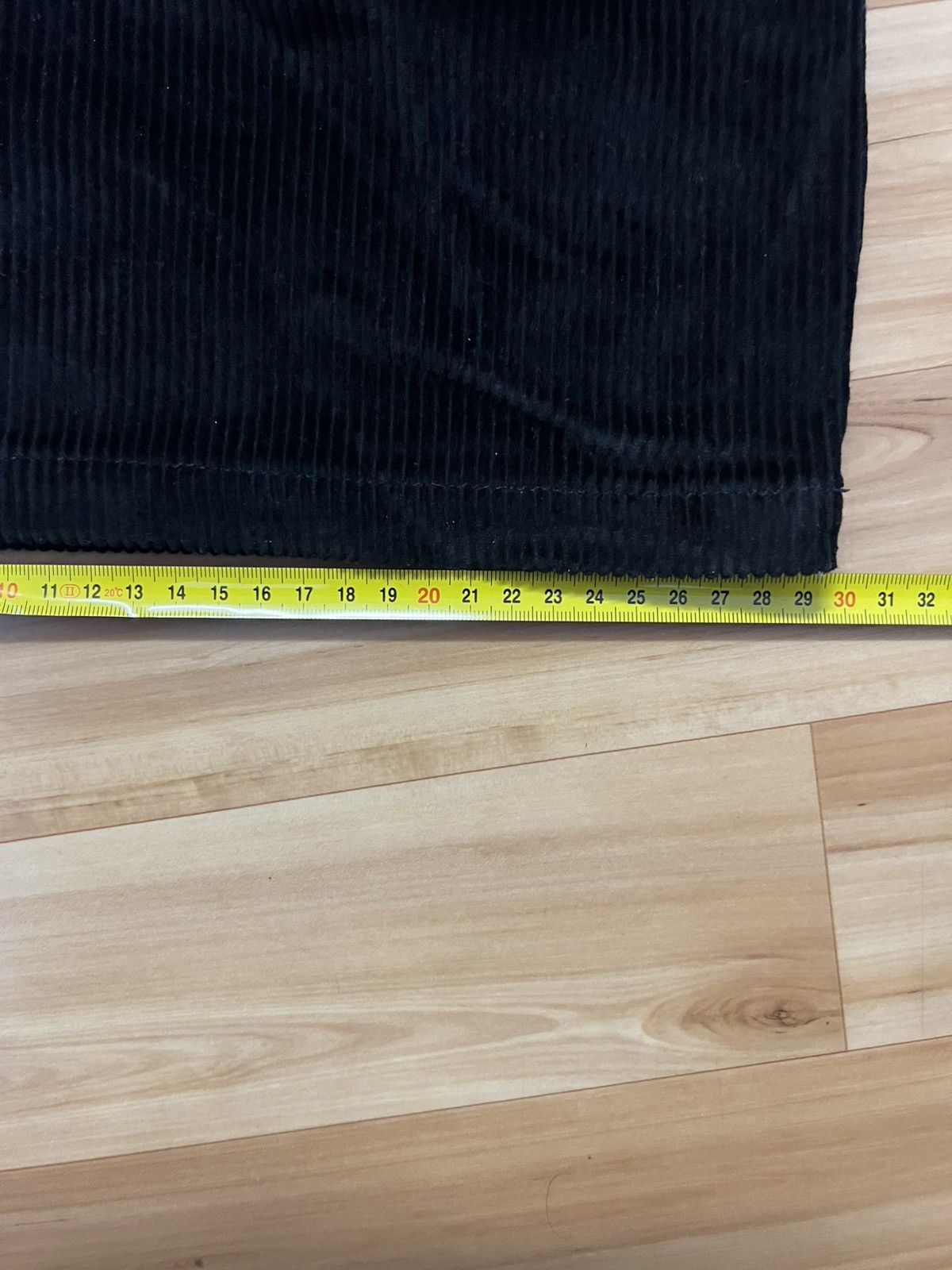 Other Ordinary Practice Dart Carpenter Trousers Black Corduroy M Size US 30 / EU 46 - 10 Thumbnail