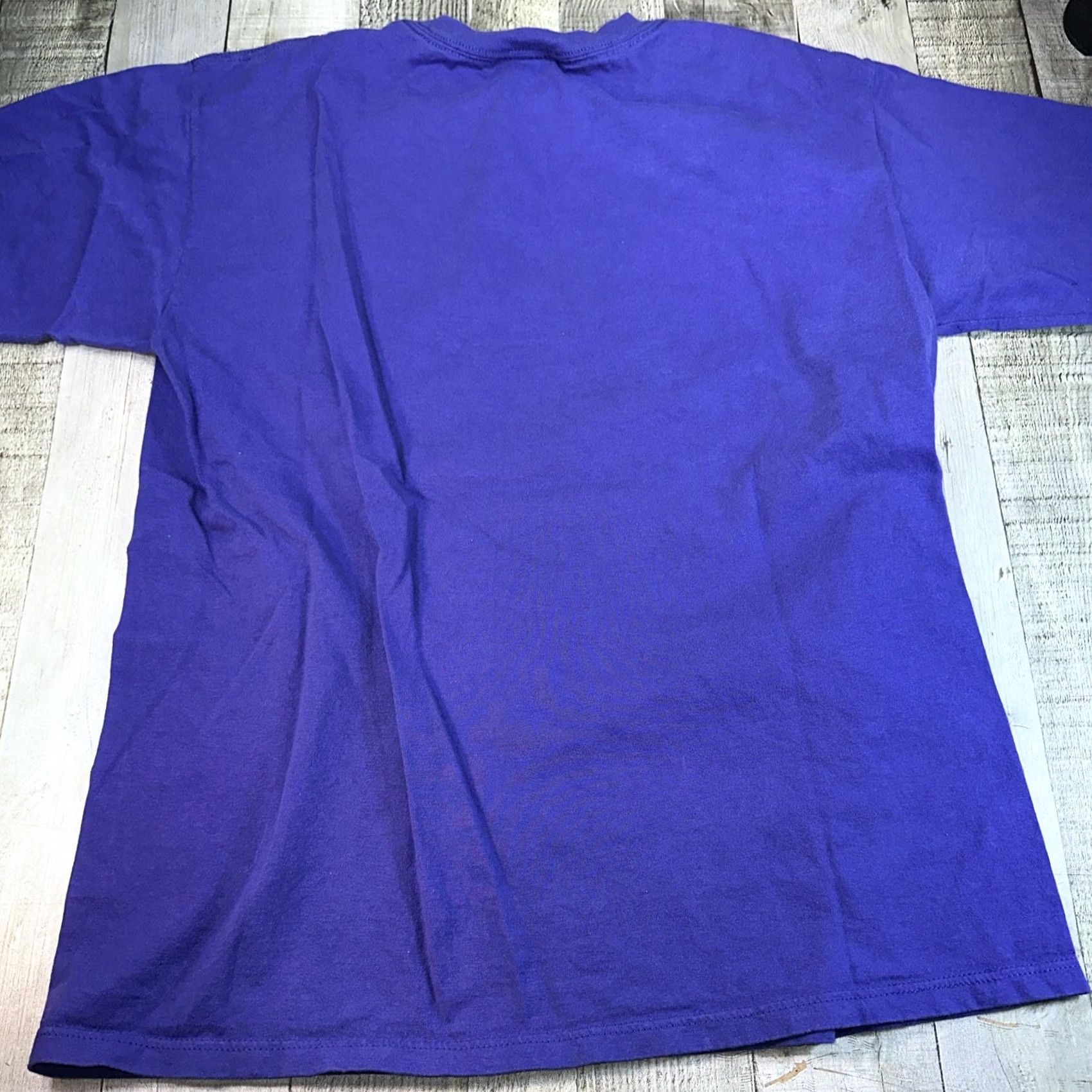 Vintage VINTAGE Blank Women T-Shirt USA Purple Medium MD WOMENS Shirts Shirt Purple USA 90s Size M / US 6-8 / IT 42-44 - 7 Thumbnail