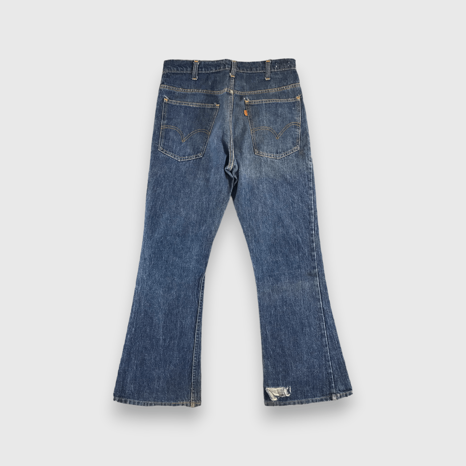 Levi's × Vintage Vintage 80s Levis Orange Tab Flare Jeans-J689 Size US 32 / EU 48 - 2 Thumbnail