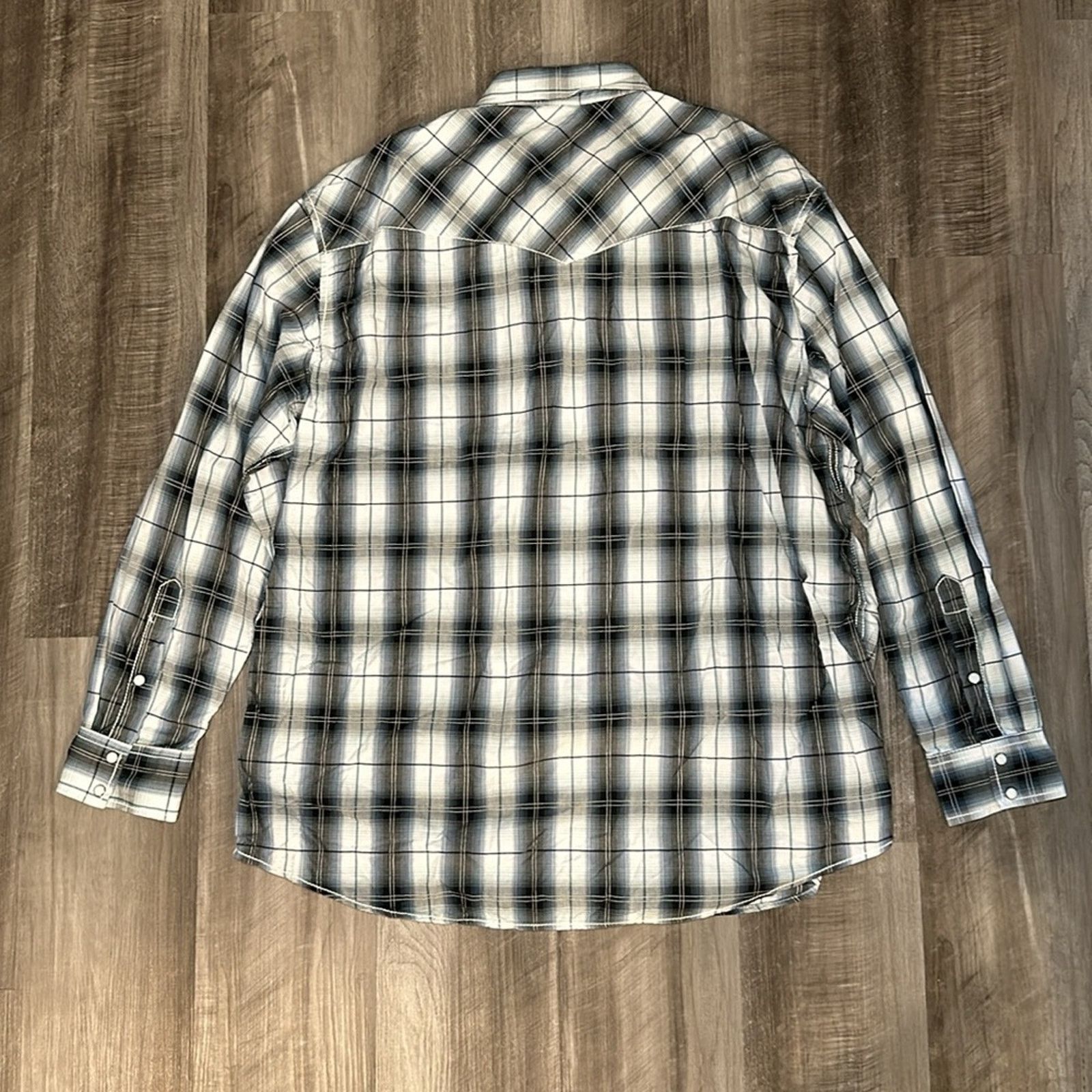 Other Rafter-C Cowboy Collection Western Pearl Snap - 2XL Size US XXL / EU 58 / 5 - 3 Thumbnail