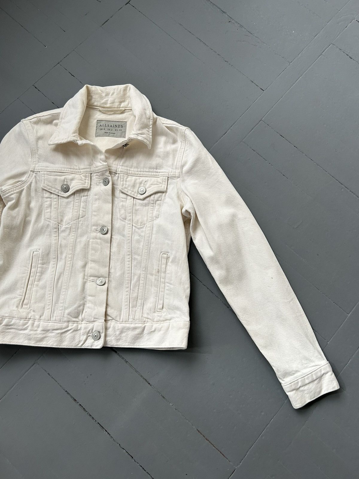 Allsaints All saints denim jacket Size XS / US 0-2 / IT 36-38 - 3 Thumbnail