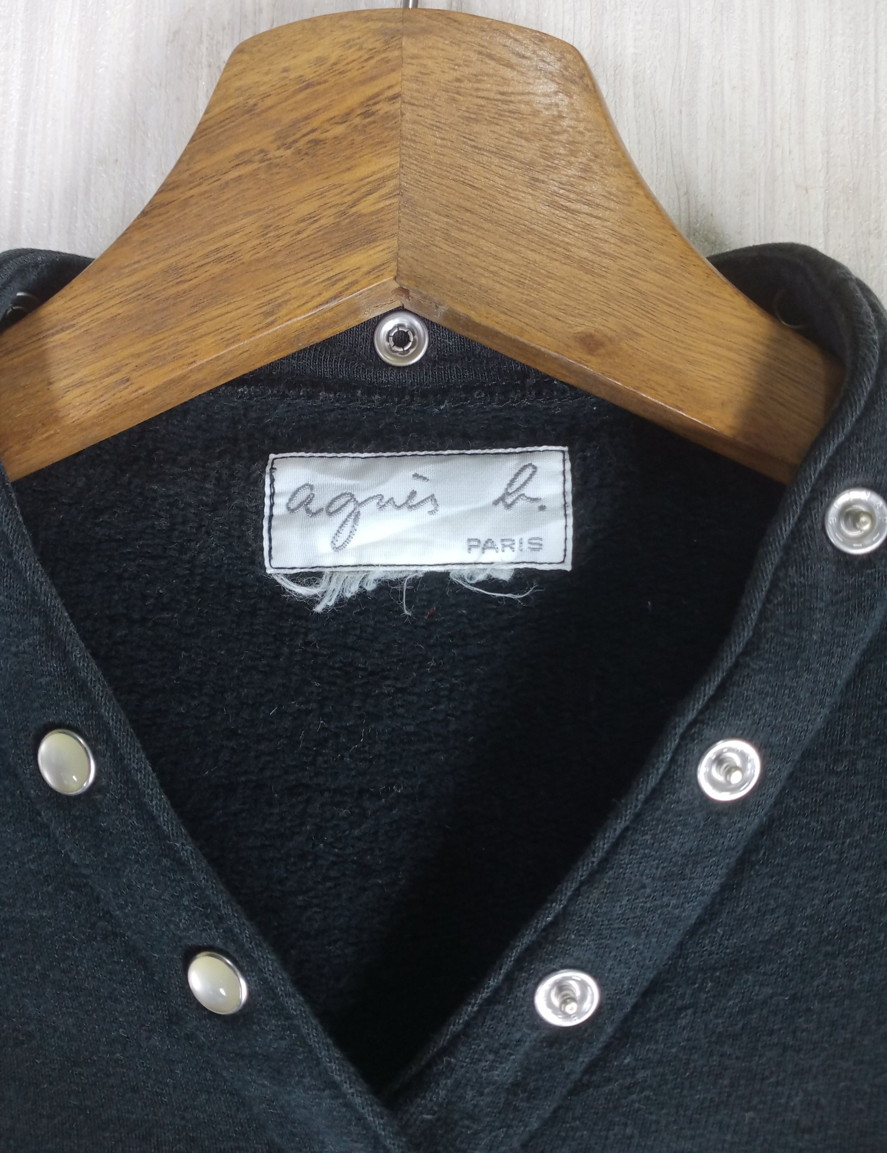 agnes b. Agnes B. Homme Paris Full snap Button Sweater Cardigan Size US M / EU 48-50 / 2 - 4 Thumbnail