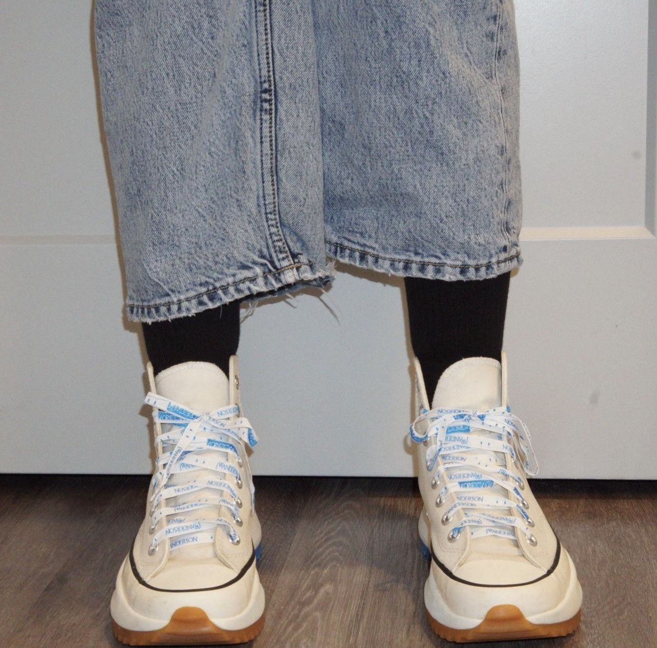 Converse × JW Anderson Converse x JW Anderson Run Star Hike Hi sneakers White Size US 9 / IT 39 - 1 Thumbnail