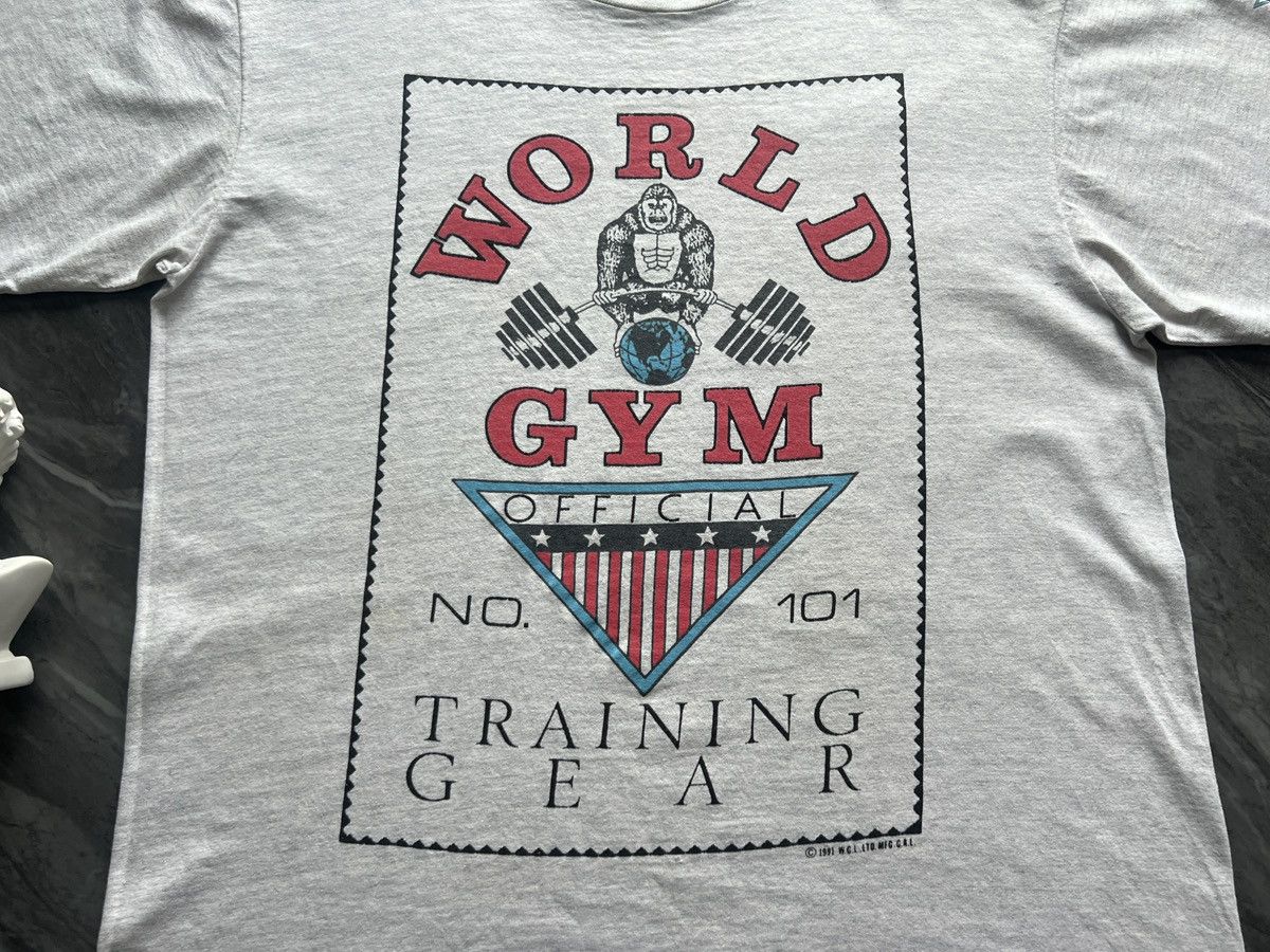 Vintage World Gym : Training Gear No.101 1991 Super Rare Size US L / EU 52-54 / 3 - 4 Thumbnail