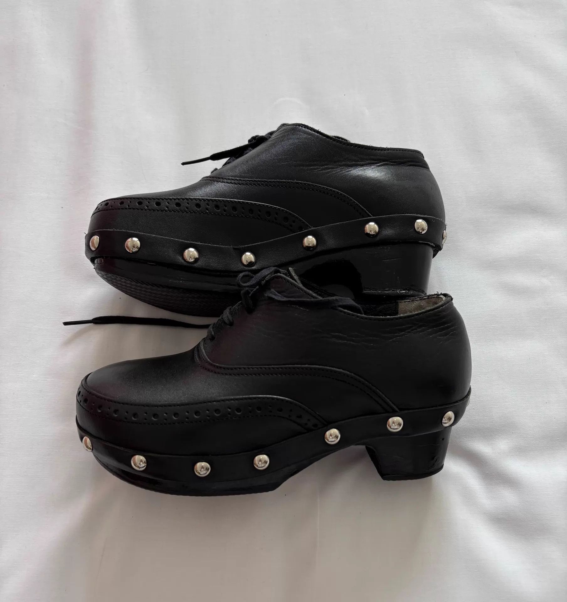 Comme des Garcons Comme des Garçons CDG Studded Round Toe Geta 22cm 35-36 Size US 5 / IT 35 - 3 Thumbnail