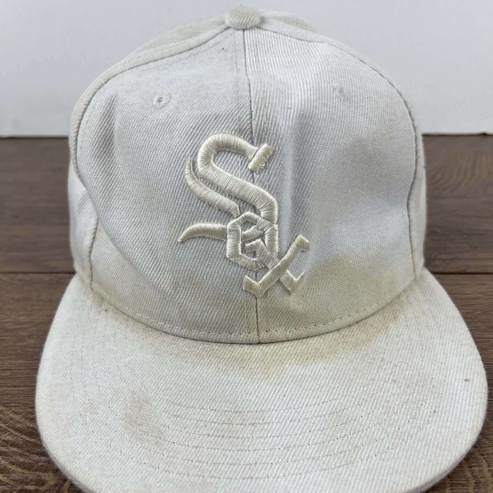 Other Chicago White Sox Hat White Hat Adjustable Snapback Adult Si Size ONE SIZE - 7 Thumbnail