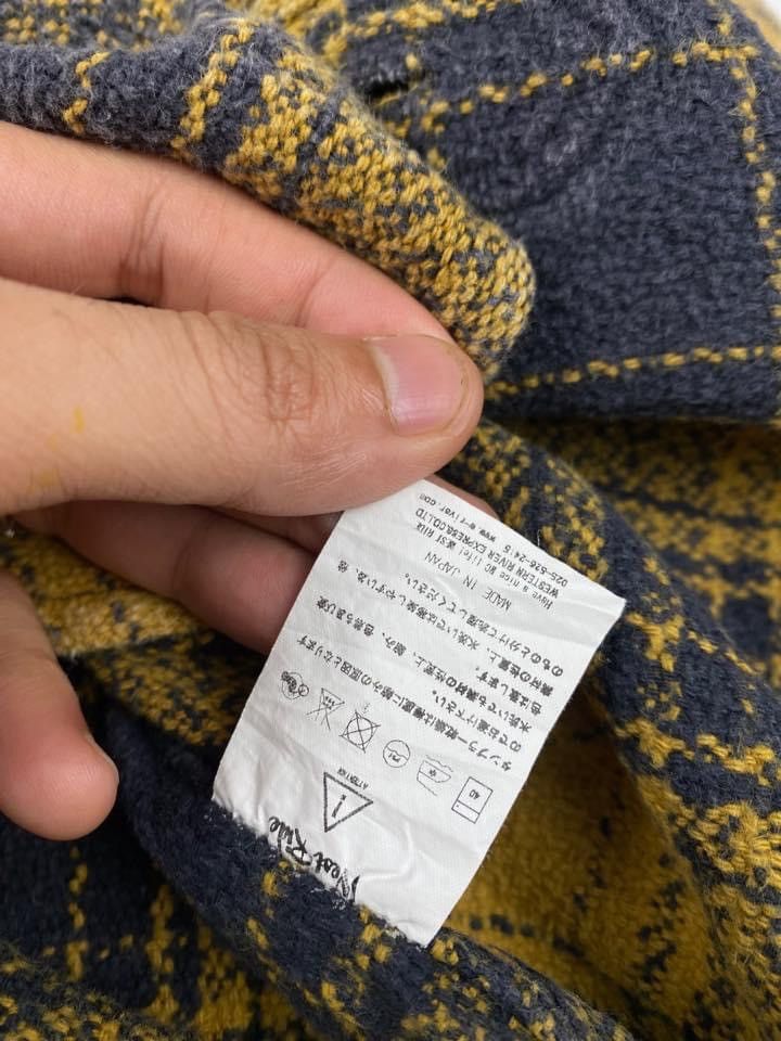 Japanese Brand West ride heavy flannel shirt Size US M / EU 48-50 / 2 - 7 Thumbnail
