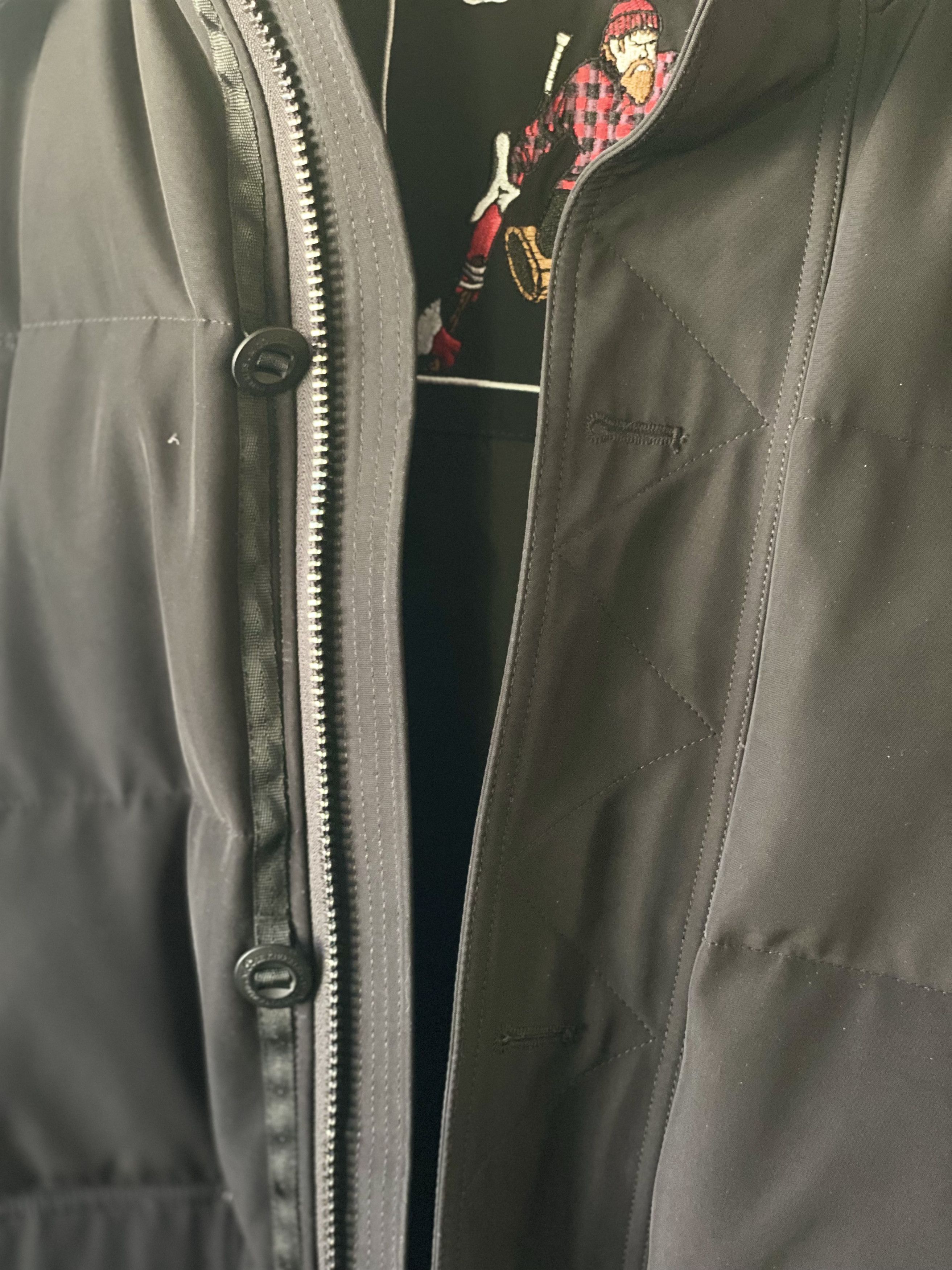 Moose Knuckles Moose Knuckles Men's Algonquin Jacket Black w Silver Fox Fur Size US XXL / EU 58 / 5 - 4 Thumbnail