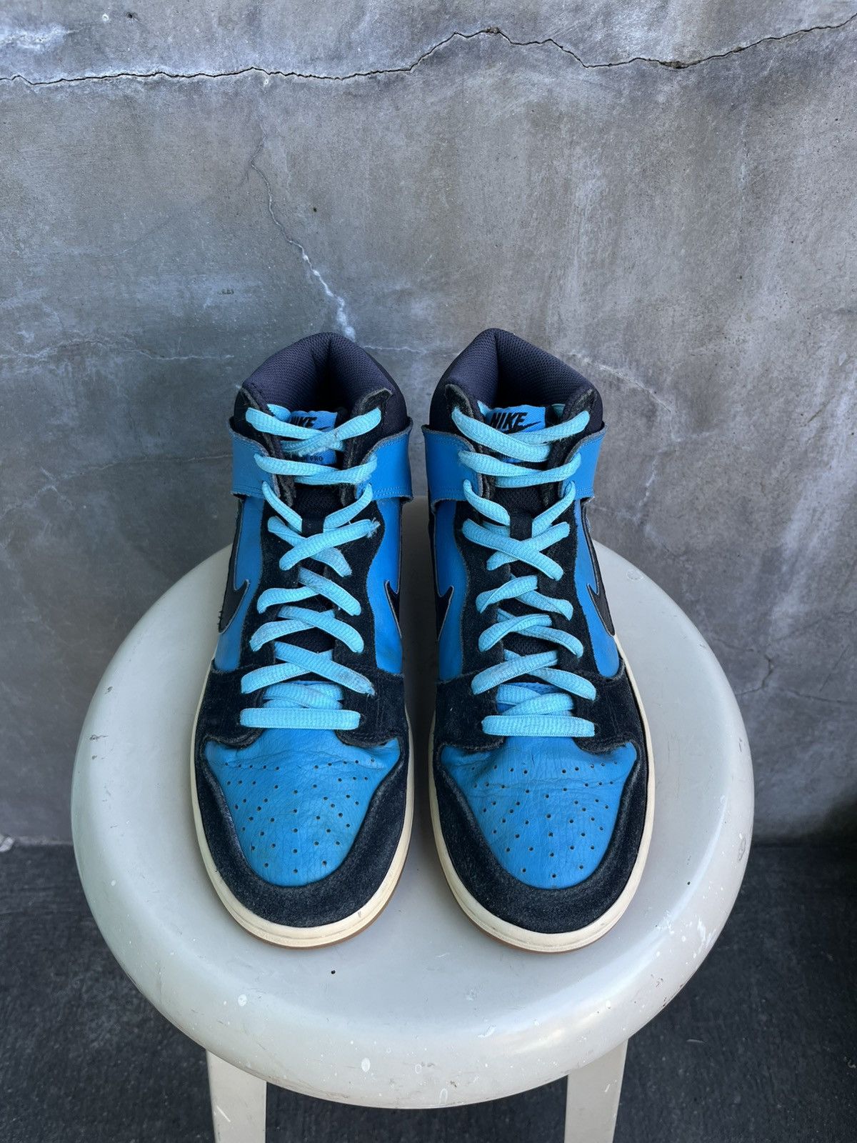 Nike 2013 Dunk Hi Blue Hero Size US 9.5 / EU 42-43 - 2 Thumbnail
