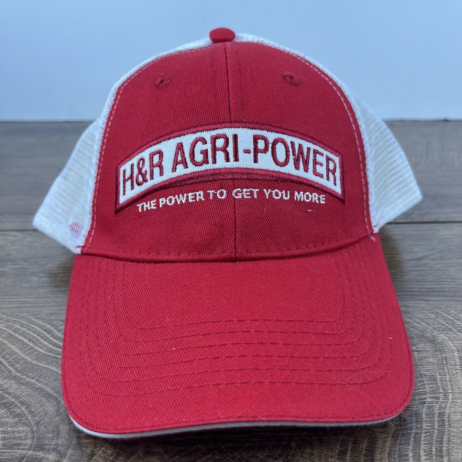 Other H&R Agri Power Hat HR Agri Power Red Hat Adjustable Hat Red Size ONE SIZE - 1 Thumbnail