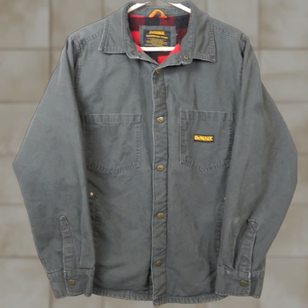 Vintage DEWALT Parkersburg Jacket Distressed Green M Men Size US M / EU 48-50 / 2 - 1 Thumbnail