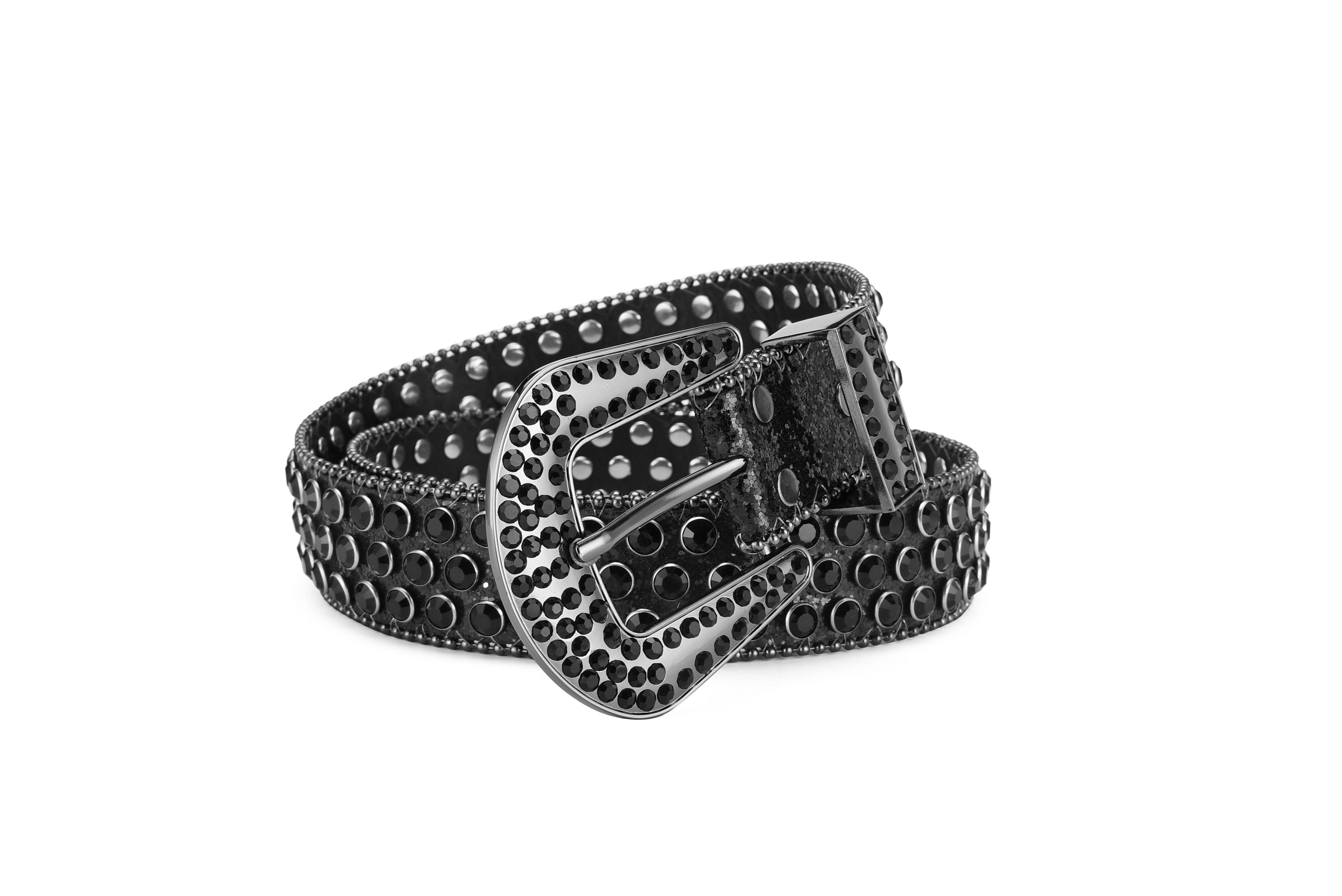 Japanese Brand Bling bling rhinestone belt Size ONE SIZE - 1 Thumbnail