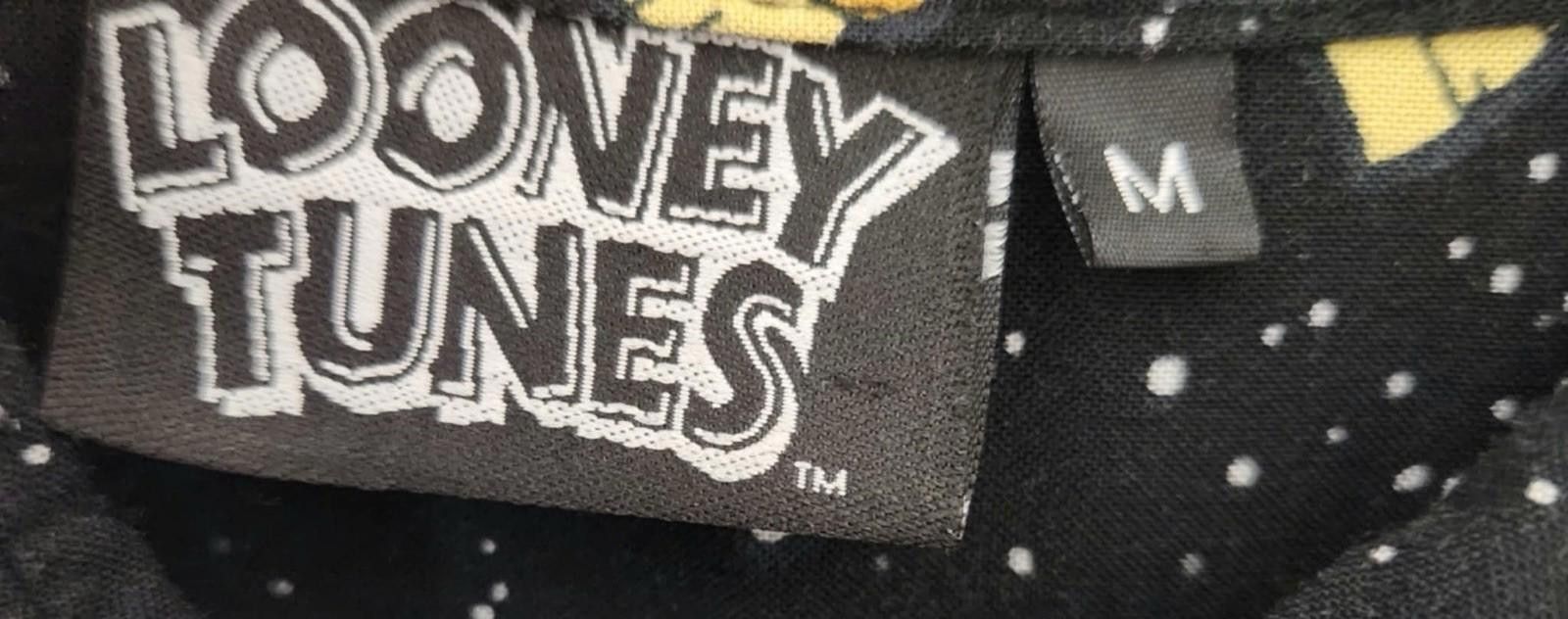 Other Looney Tunes Marvin the Martian Button Up Shirt Black M #2 Size US M / EU 48-50 / 2 - 2 Thumbnail