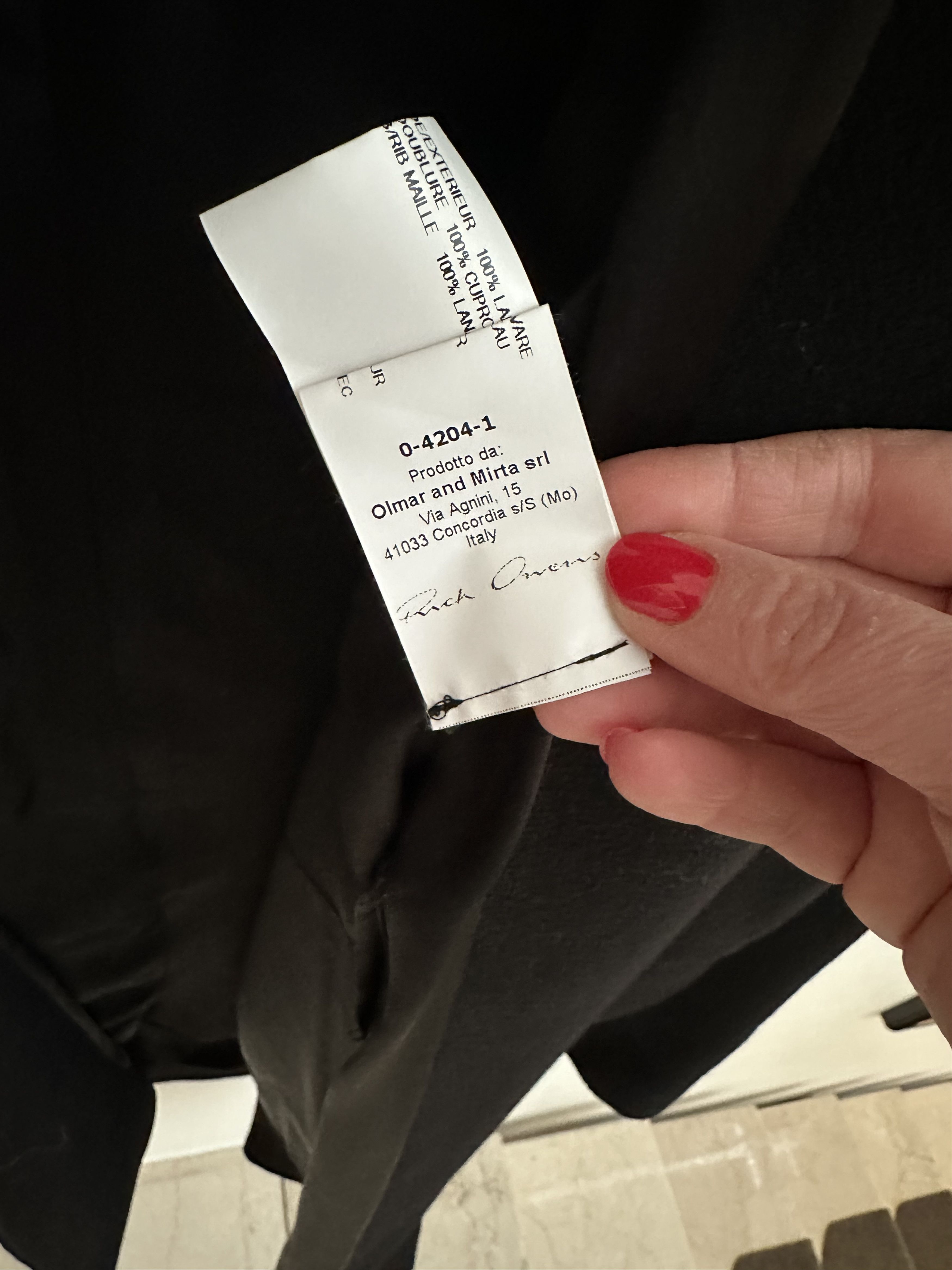 Rick Owens Light wool coat Size L / US 10 / IT 46 - 9 Thumbnail