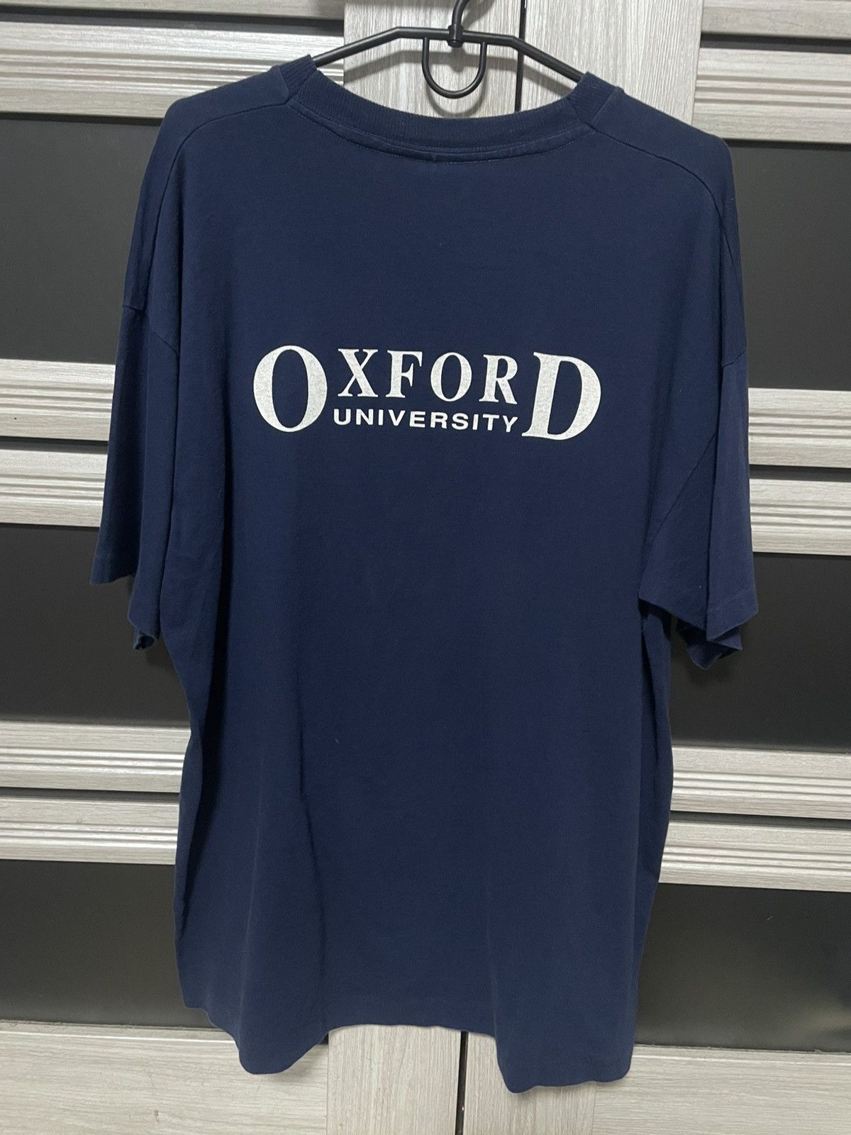 Vintage Vintage 90s Why Study Oxford University T Shjrt Rare Tee Size US XL / EU 56 / 4 - 2 Thumbnail