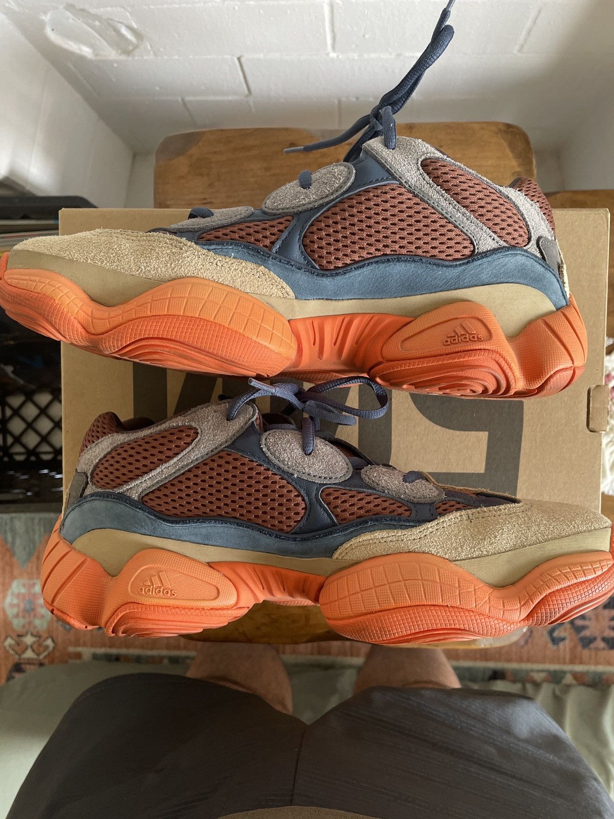 Adidas × Yeezy Yeezy 500 Enflame Size US 10.5 / EU 43-44 - 2 Thumbnail